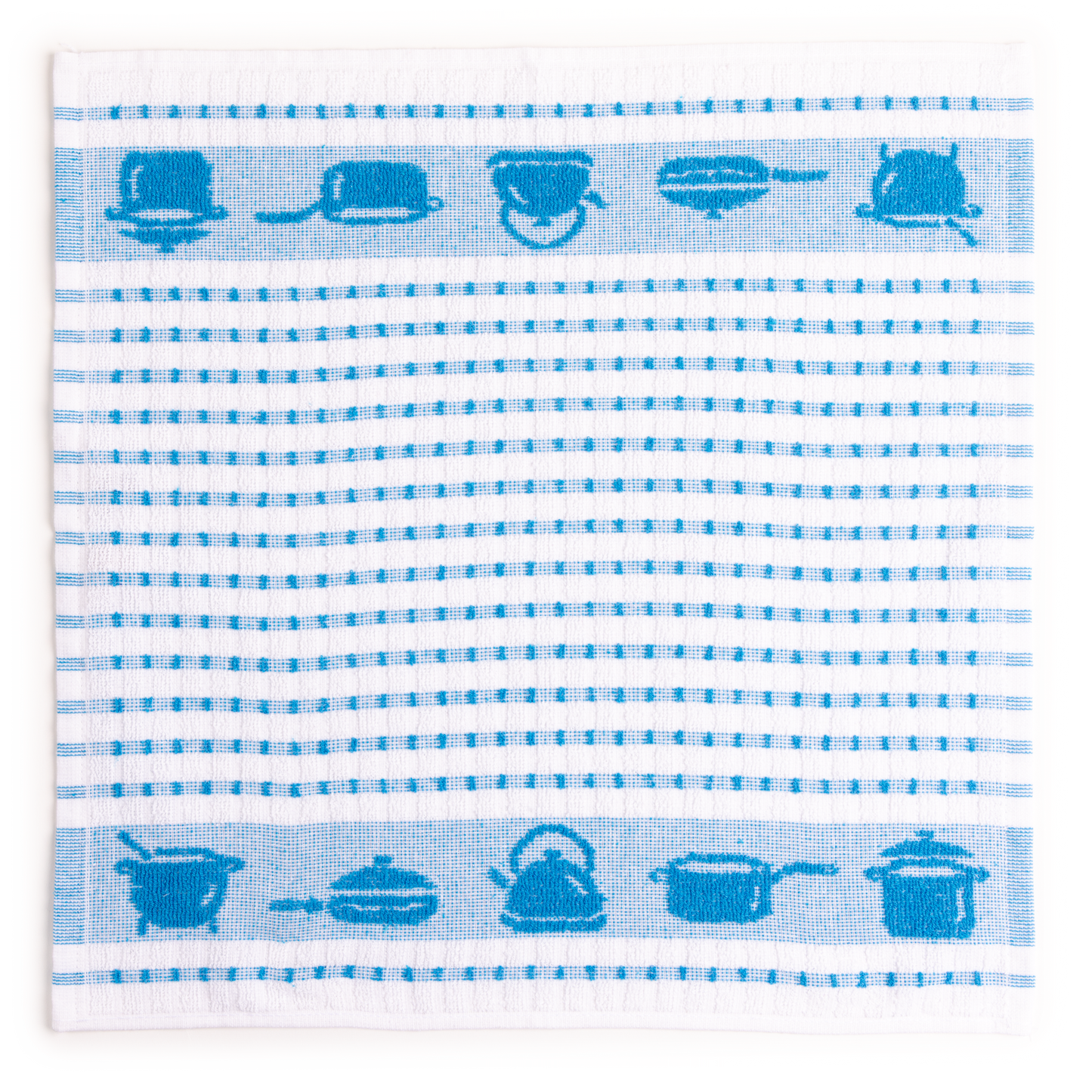 Paños de Cocina de Algodón Rizo REF.1809 | Pack de 4 Trapos 400gr 50x50cm de Cocina Suaves y Absorbentes | Trapos de Cocina 100% Algodón | Resistentes y Lavables | Ideales para Hogar y Cocina