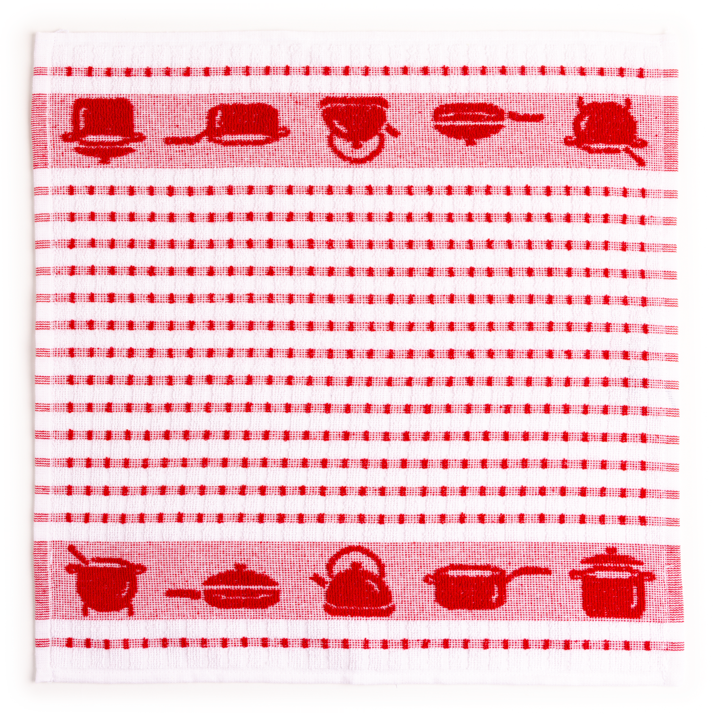 Paños de Cocina de Algodón Rizo REF.1809 | Pack de 4 Trapos 400gr 50x50cm de Cocina Suaves y Absorbentes | Trapos de Cocina 100% Algodón | Resistentes y Lavables | Ideales para Hogar y Cocina
