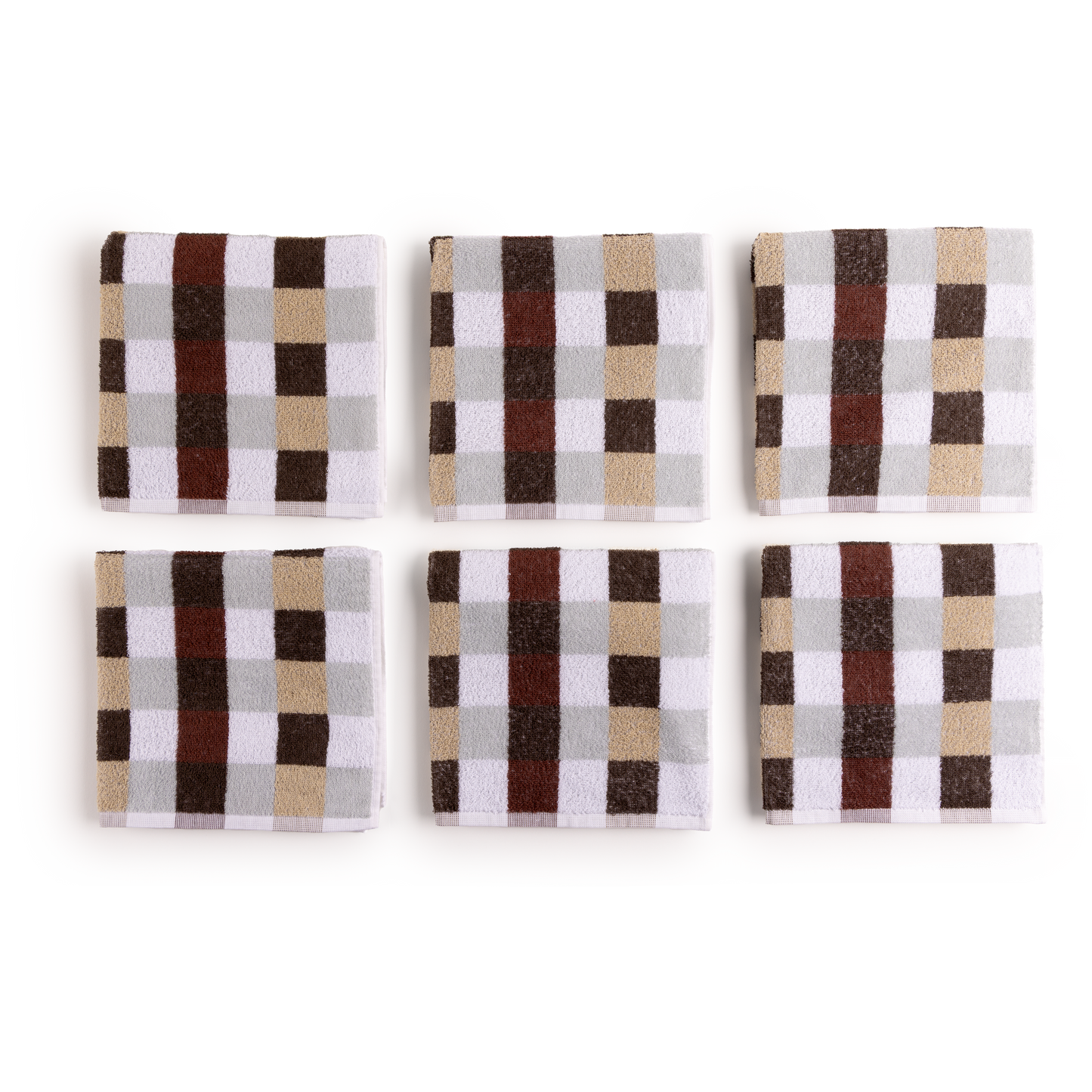 Paños de Cocina de Algodón Rizo REF.4510.Cuadrados | Pack de 6 Trapos 400gr 50x50cm de Cocina Suaves y Absorbentes | Trapos de Cocina 100% Algodón | Resistentes y Lavables | Ideales para Hogar y Cocina