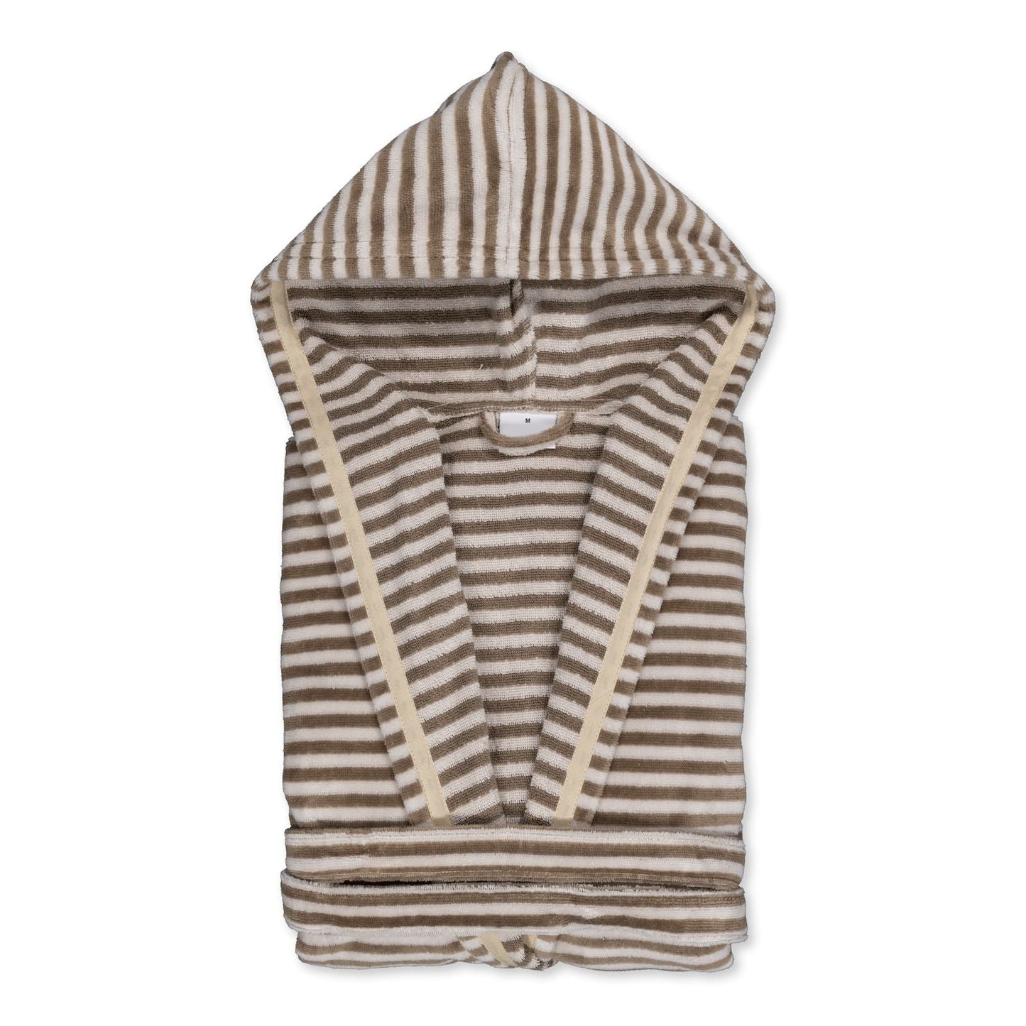 YORK - Albornoz Terciopelo 100% Algodón 420 gsm OEKO-TEX® - Doble uso: Bata de Casa y Baño. Diseño exclusivo y funcional: 2 Bolsillos, Cinturón y Capucha