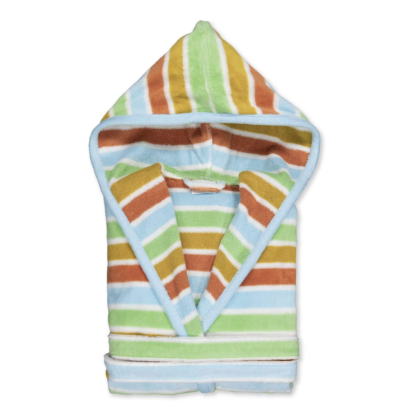 IRIS - Albornoz Terciopelo 100% Algodón 420 gsm OEKO-TEX® - Doble uso: Bata de Casa y Baño. Diseño exclusivo y funcional: 2 Bolsillos, Cinturón y Capucha