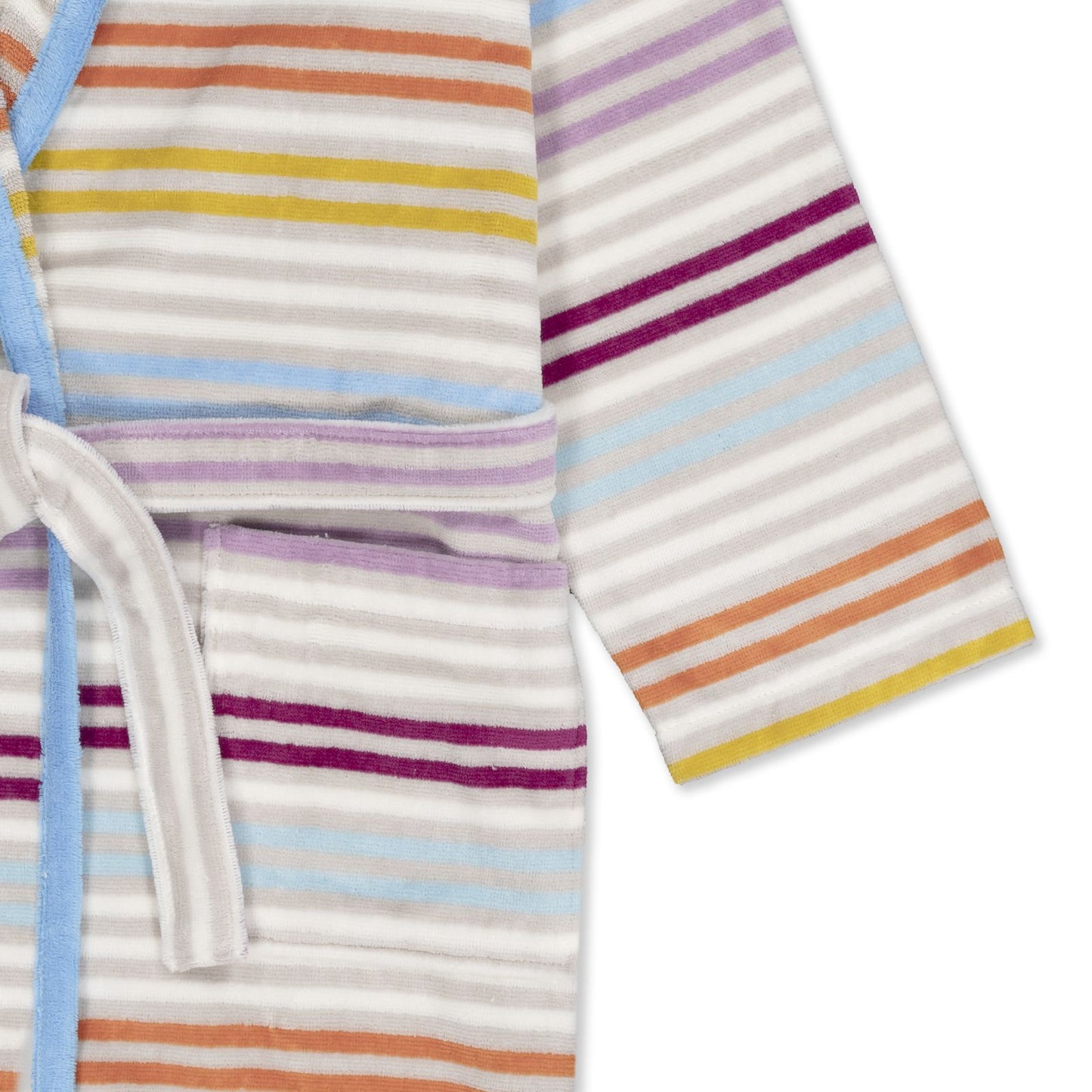 ELLEN - Albornoz Terciopelo 100% Algodón 420 gsm OEKO-TEX® - Doble uso: Bata de Casa y Baño. Diseño exclusivo y funcional: 2 Bolsillos, Cinturón y Capucha