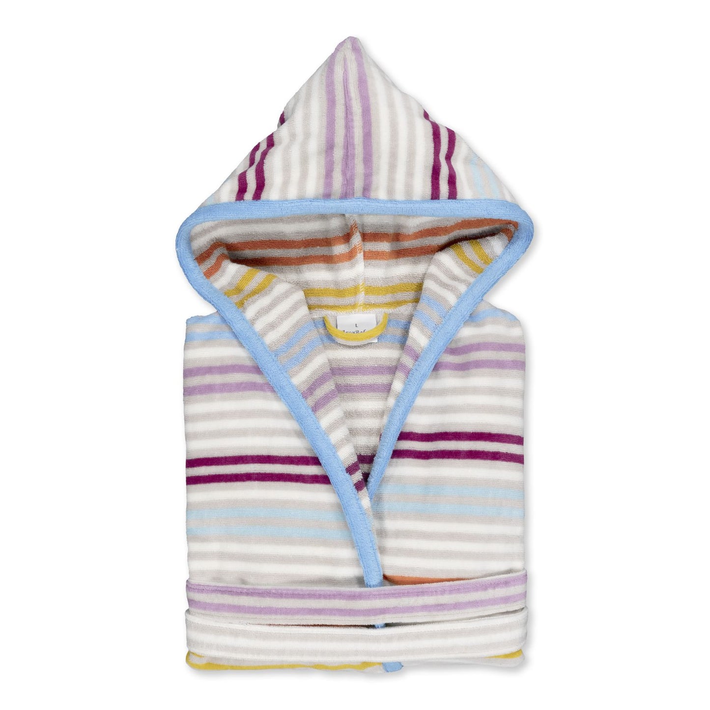 ELLEN - Albornoz Terciopelo 100% Algodón 420 gsm OEKO-TEX® - Doble uso: Bata de Casa y Baño. Diseño exclusivo y funcional: 2 Bolsillos, Cinturón y Capucha