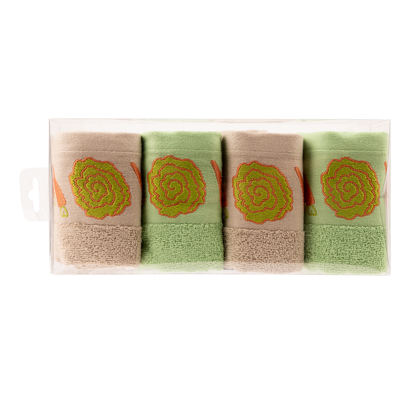 Paños de Cocina de Algodón Rizo REF.4202 | Pack de 4 Trapos 400gr 50x50cm de Cocina Suaves y Absorbentes | Trapos de Cocina 100% Algodón | Resistentes y Lavables | Ideales para Hogar y Cocina