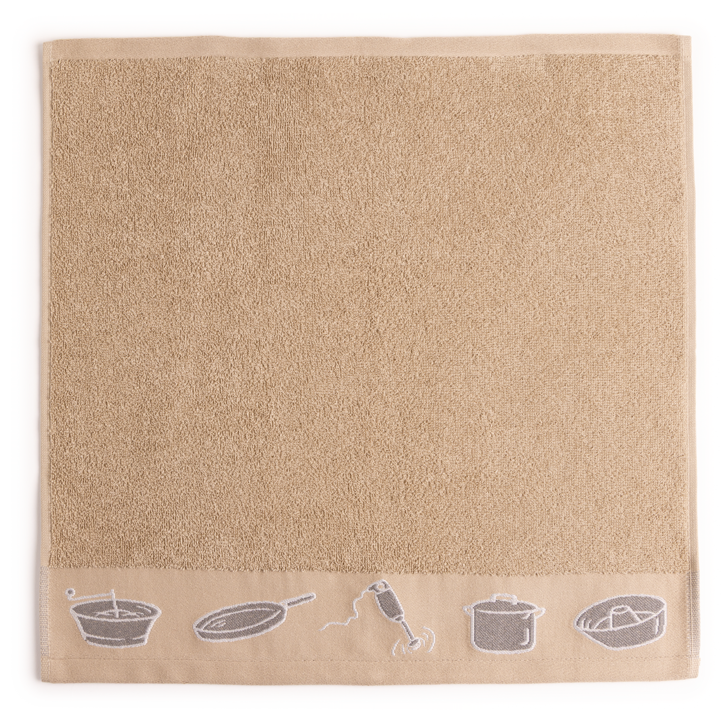 Paños de Cocina de Algodón Rizo REF.4203 | Pack de 4 Trapos 400gr 50x50cm de Cocina Suaves y Absorbentes | Trapos de Cocina 100% Algodón | Resistentes y Lavables | Ideales para Hogar y Cocina