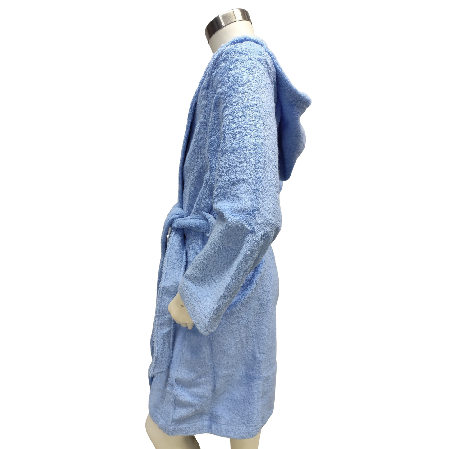 BOSKIMO KIDS PACO - Albornoz Niñas adolescentes Algodón: Niña, Infantil - 100% Algodón OEKO-TEX - 2 Bolsillos, Cinturón, Capucha, Albornoces Felpa muy suave con bordados para niñas