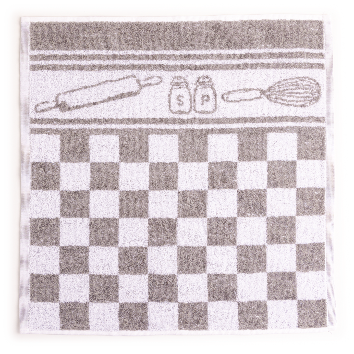 Paños de Cocina de Algodón Rizo REF.8425 | Pack de 4 Trapos 400gr 50x50cm de Cocina Suaves y Absorbentes | Trapos de Cocina 100% Algodón | Resistentes y Lavables | Ideales para Hogar y Cocina