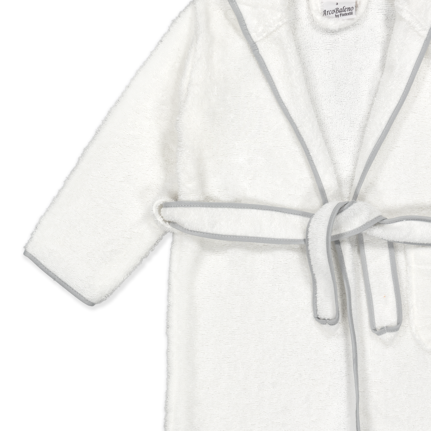 KIDS YOGUI- Albornoz Niños adolescentes Algodón: Niño, Infantil - 100% Algodón OEKO-TEX - 2 Bolsillos, Cinturón, Capucha, Albornoces Felpa muy suave con bordados para niños