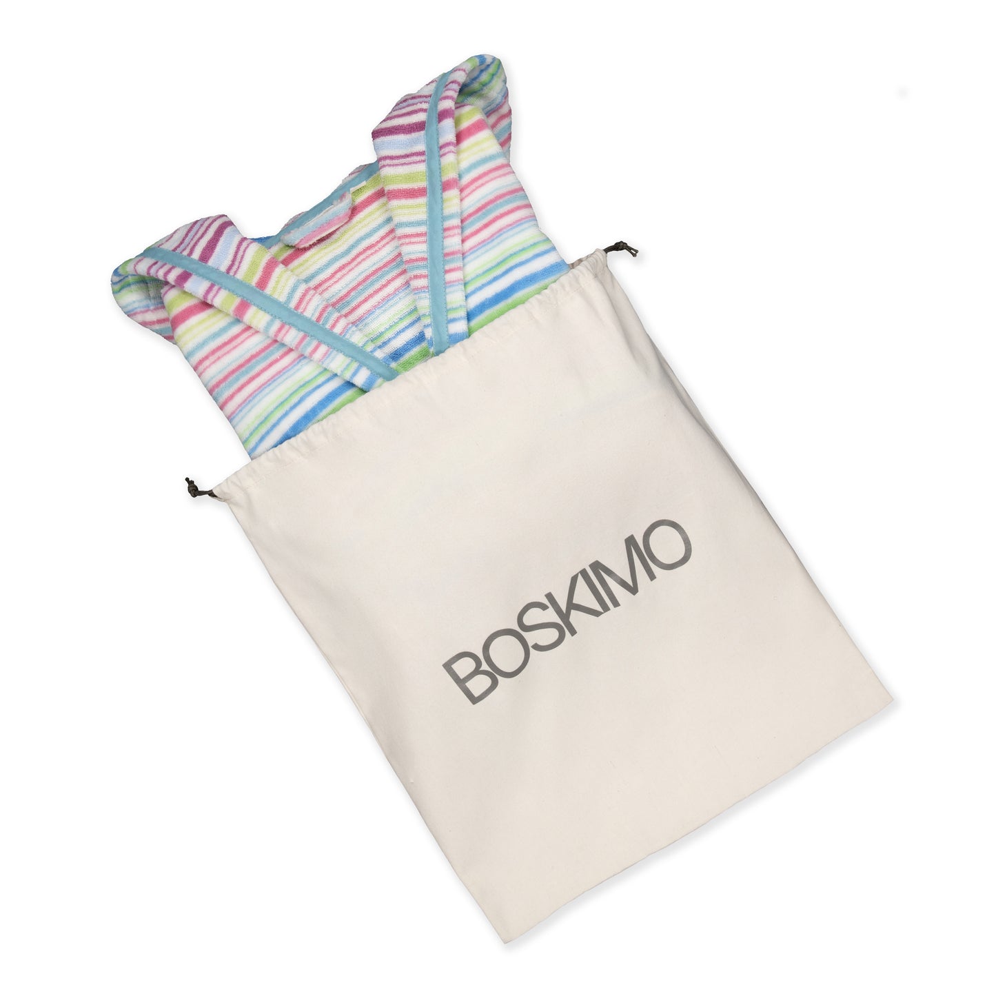 KIDS MARIANNE - Albornoz Niños adolescentes Algodón: Niño, Infantil - 100% Algodón OEKO-TEX - 2 Bolsillos, Cinturón, Capucha, Albornoces Felpa muy suave con bordados para niños