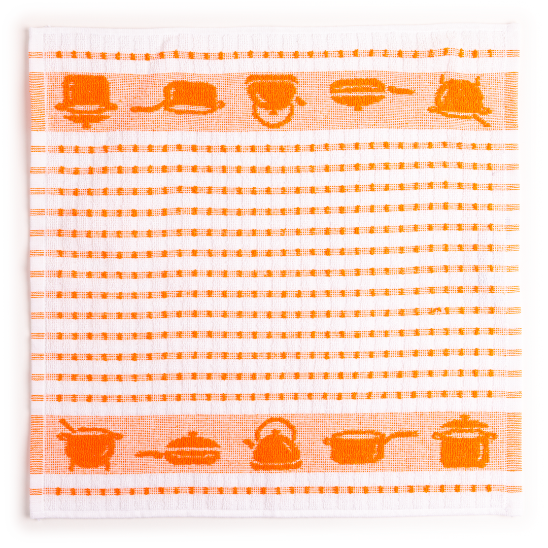 Paños de Cocina de Algodón Rizo REF.1809 | Pack de 4 Trapos 400gr 50x50cm de Cocina Suaves y Absorbentes | Trapos de Cocina 100% Algodón | Resistentes y Lavables | Ideales para Hogar y Cocina