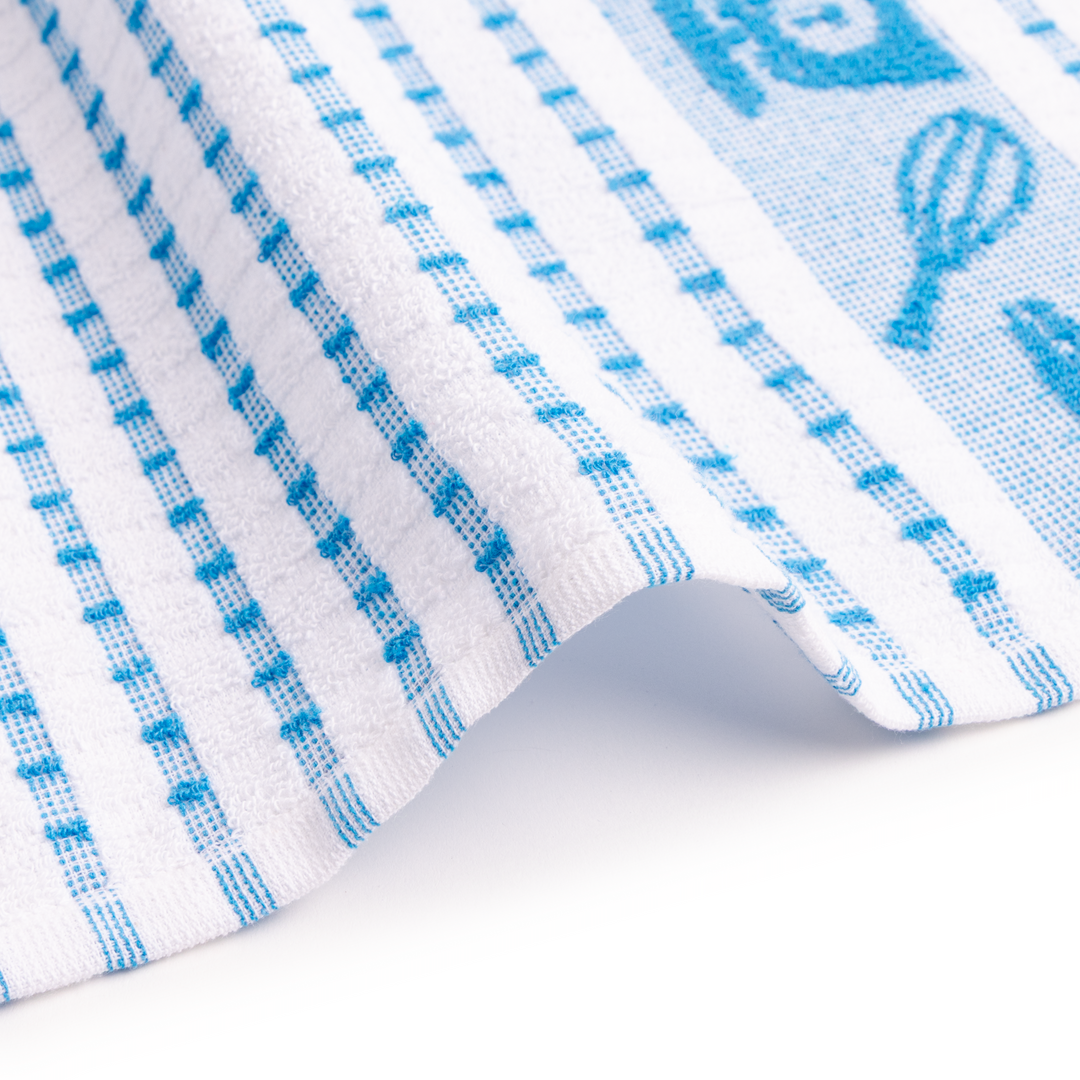 Paños de Cocina de Algodón Rizo REF.1810 | Pack de 4 Trapos 400gr 50x50cm de Cocina Suaves y Absorbentes | Trapos de Cocina 100% Algodón | Resistentes y Lavables | Ideales para Hogar y Cocina