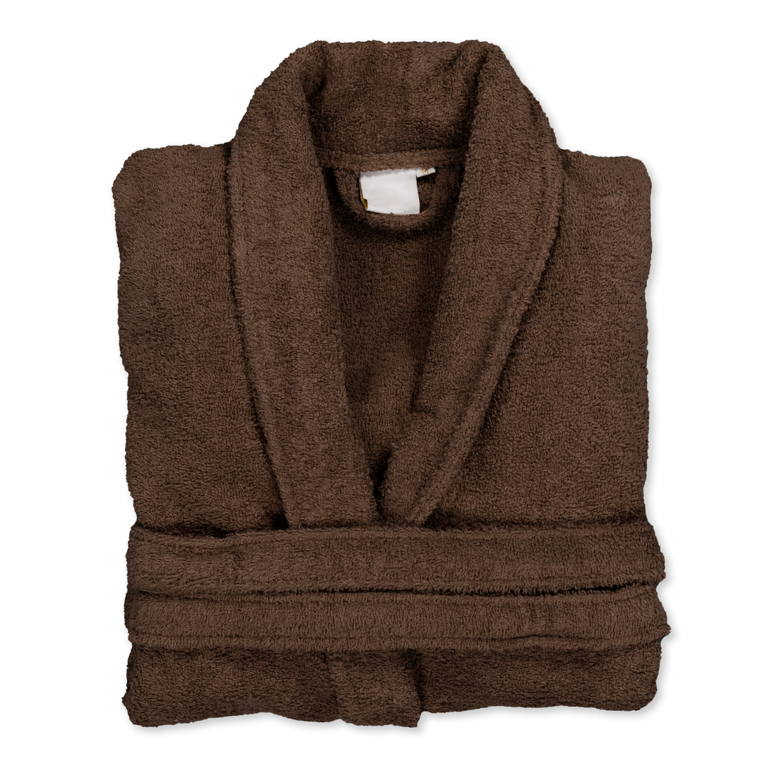 Albornoz Unisex - Albornoz de Ducha para Hombre o Mujer - 100% Algodón- 420g/m2 - Albornoz de Rizo. Nutria