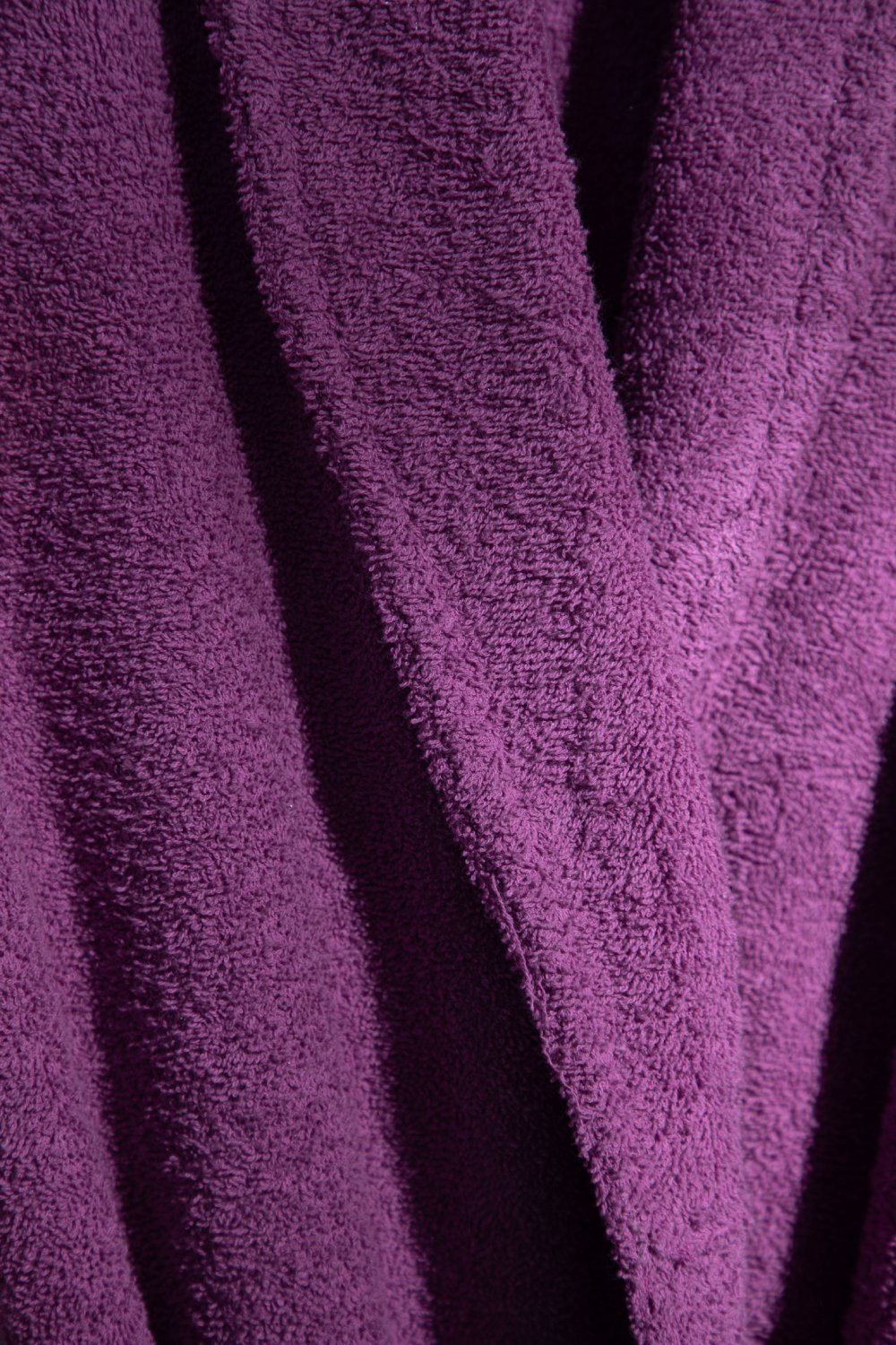 Albornoz Unisex - Albornoz de Ducha para Hombre o Mujer - 100% Algodón- 420g/m2 - Albornoz de Rizo. Lila