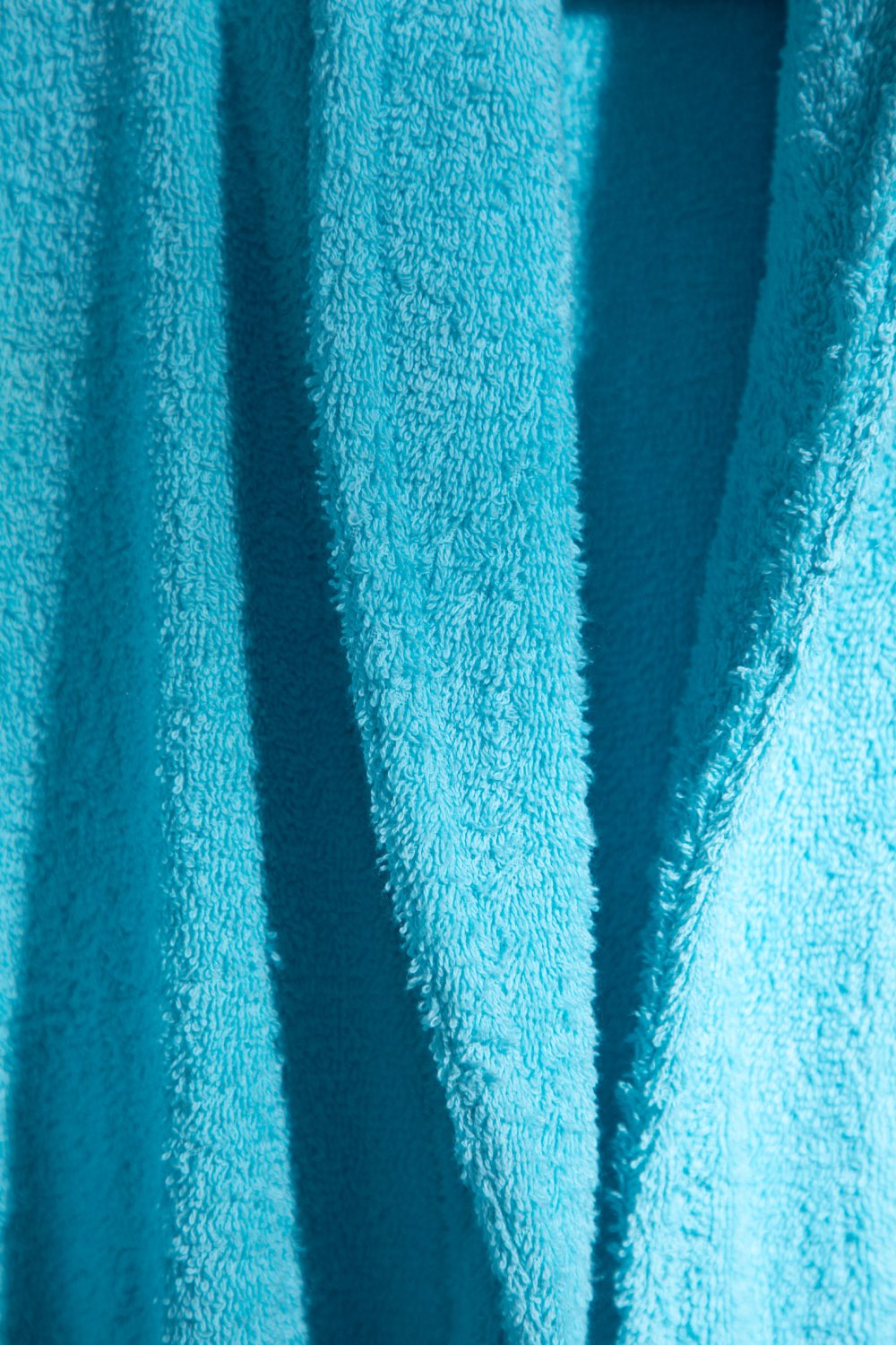 Albornoz Unisex - Albornoz de Ducha para Hombre o Mujer - 100% Algodón- 420g/m2 - Albornoz de Rizo. Turquesa