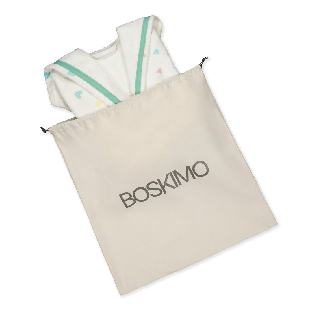 KIDS JESSI - Albornoz Niños adolescentes Algodón: Niño, Infantil - 100% Algodón OEKO-TEX - 2 Bolsillos, Cinturón, Capucha, Albornoces Felpa muy suave con bordados para niños