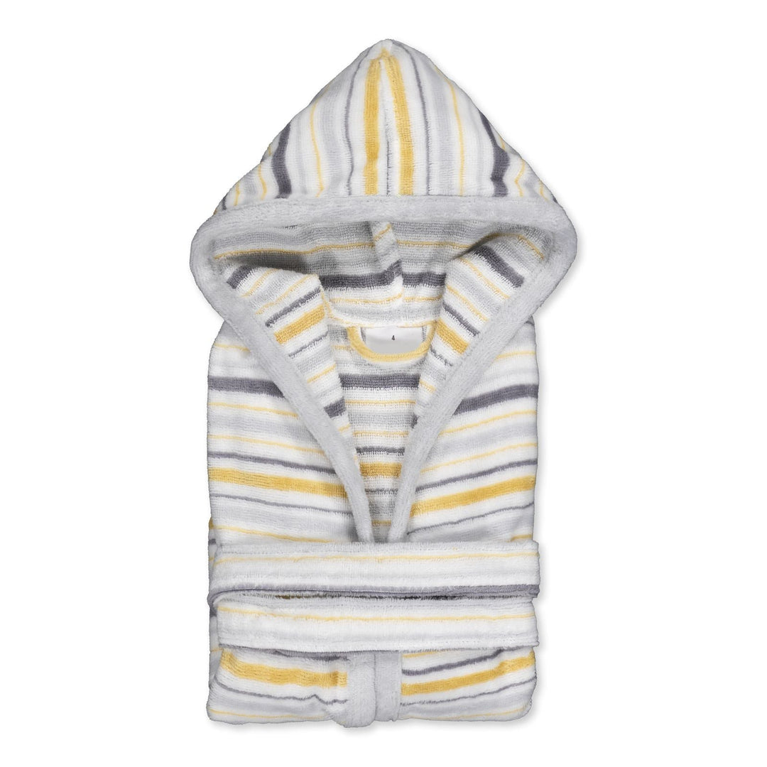 KIDS OWEN - Albornoz Niños adolescentes Algodón: Niño, Infantil - 100% Algodón OEKO-TEX - 2 Bolsillos, Cinturón, Capucha, Albornoces Felpa muy suave con bordados para niños