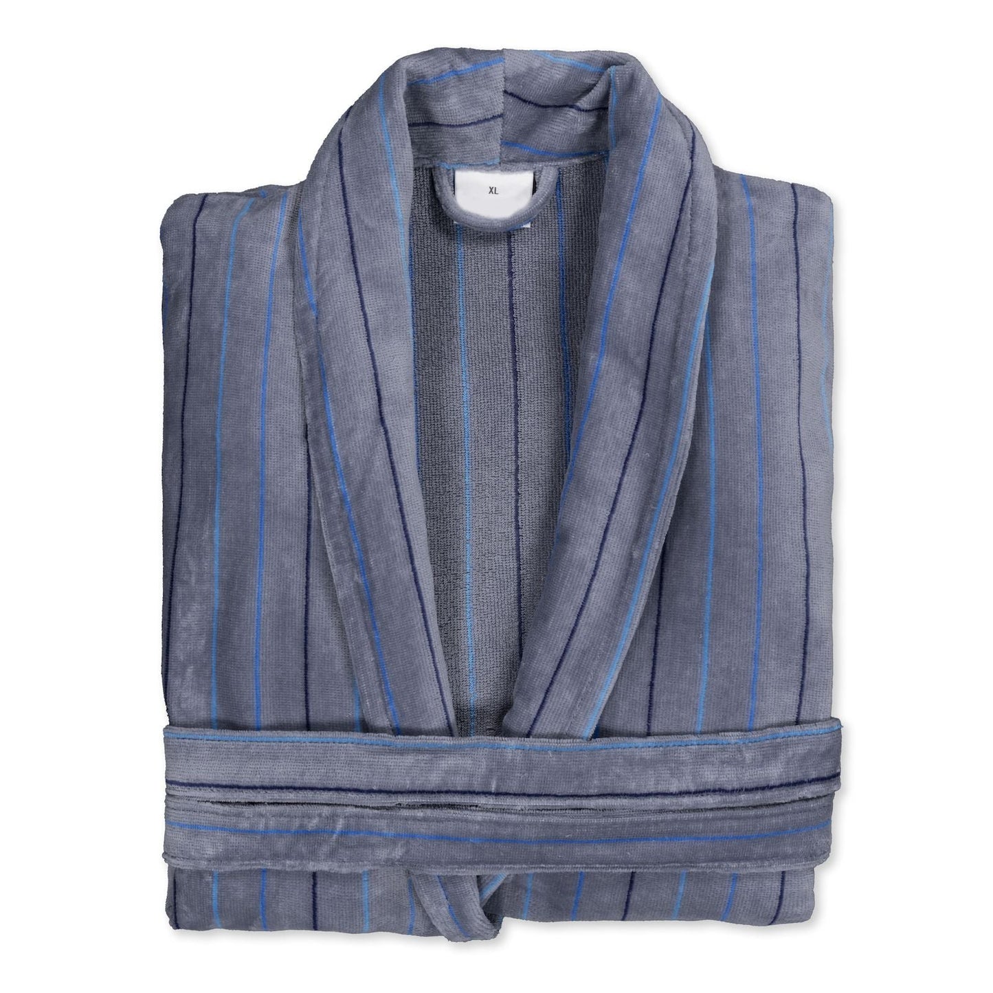 WESLEY - Albornoz Terciopelo 100% Algodón 420 gsm OEKO-TEX® - Doble uso: Bata de Casa y Baño. Diseño exclusivo y funcional: 2 Bolsillos, Cinturón y Capucha