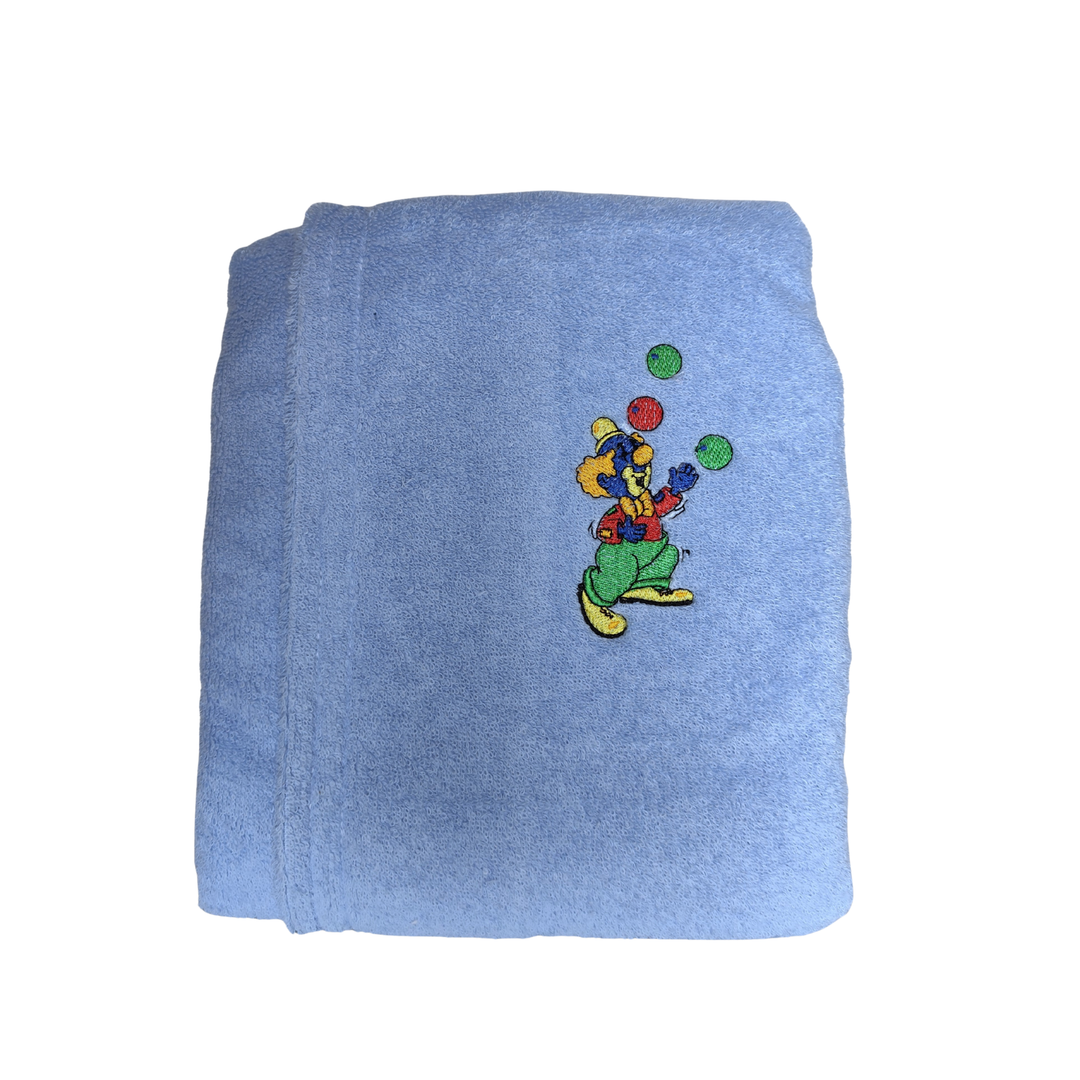 BOSKIMO KIDS PACO - Albornoz Niñas adolescentes Algodón: Niña, Infantil - 100% Algodón OEKO-TEX - 2 Bolsillos, Cinturón, Capucha, Albornoces Felpa muy suave con bordados para niñas