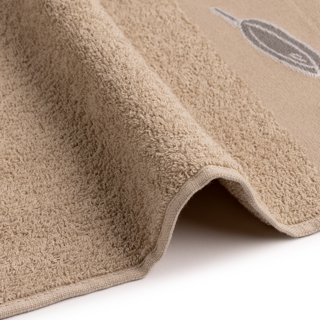 Paños de Cocina de Algodón Rizo REF.4203 | Pack de 4 Trapos 400gr 50x50cm de Cocina Suaves y Absorbentes | Trapos de Cocina 100% Algodón | Resistentes y Lavables | Ideales para Hogar y Cocina