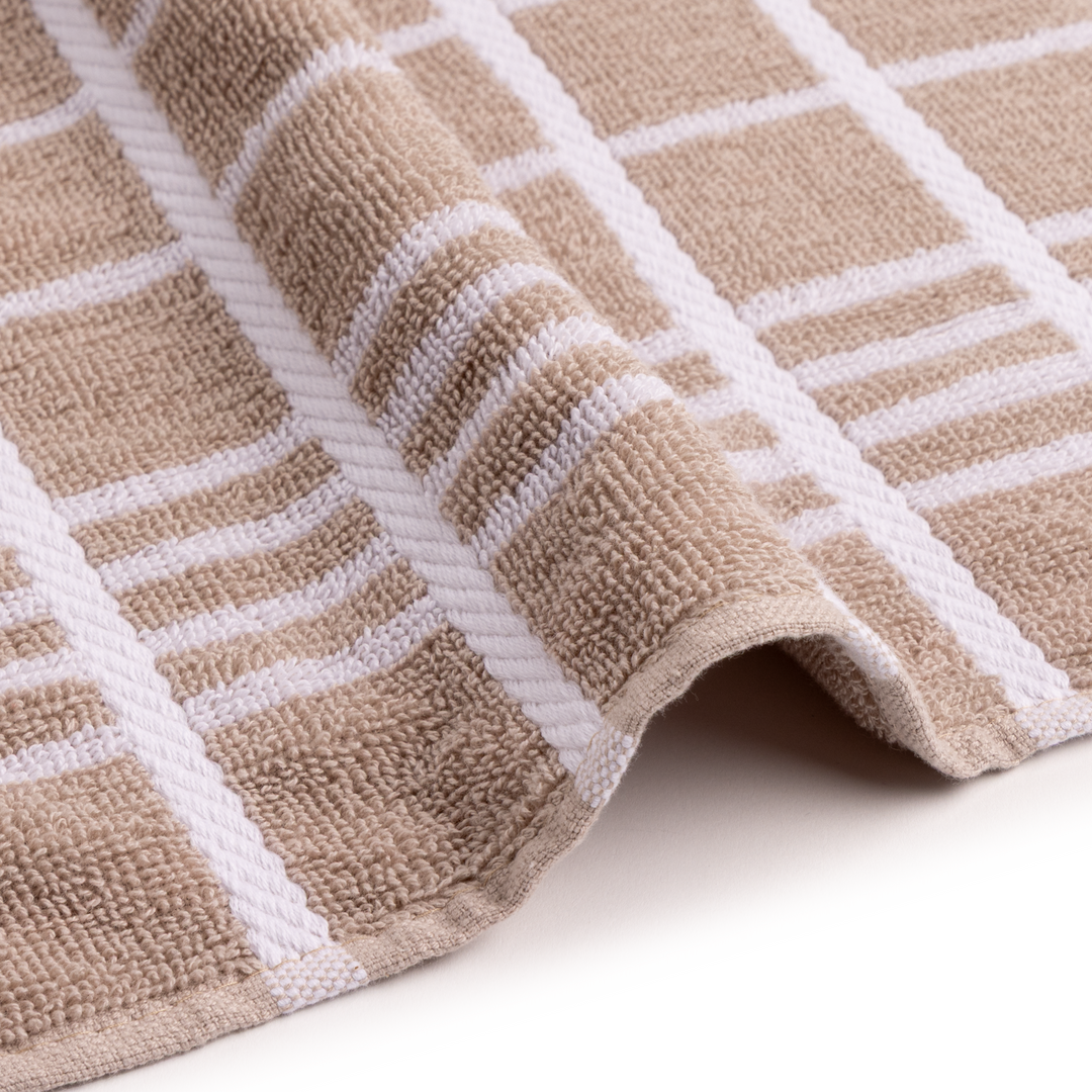 Paños de Cocina de Algodón Rizo REF.552 | Pack de 4 Trapos 480gr 50x50cm de Cocina Suaves y Absorbentes | Trapos de Cocina 100% Algodón | Resistentes y Lavables | Ideales para Hogar y Cocina