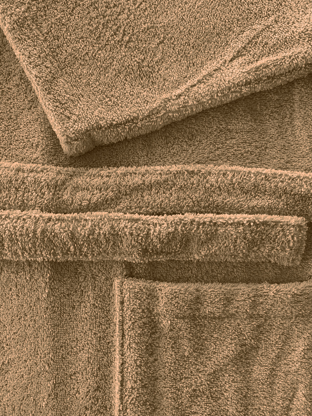 Albornoz Unisex - Albornoz de Ducha para Hombre o Mujer - 100% Algodón, Capucha, Arena