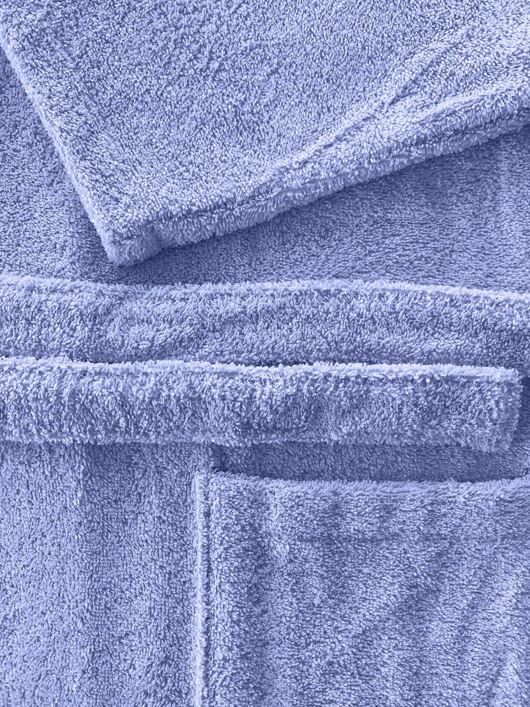 Albornoz Unisex - Albornoz de Ducha para Hombre o Mujer - 100% Algodón, Capucha, Azul