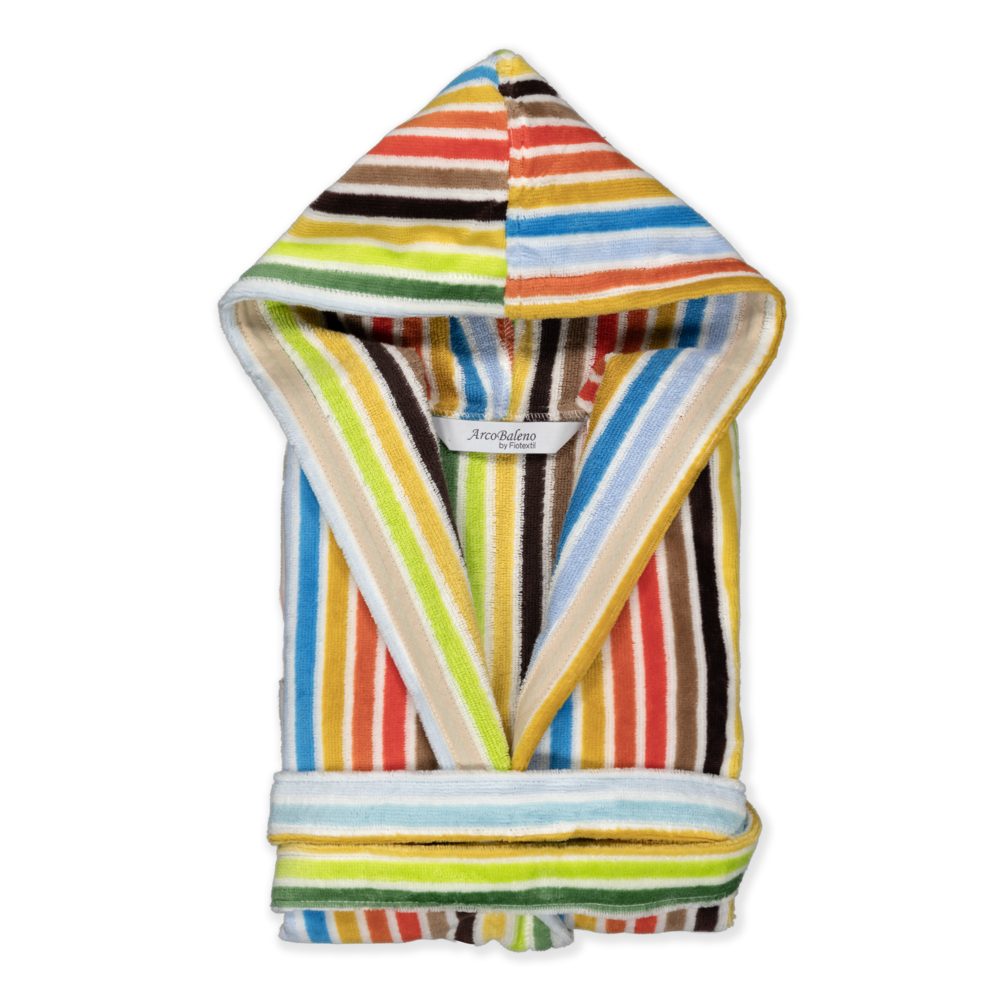 KIDS BELL- Albornoz Niños adolescentes Algodón: Niño, Infantil - 100% Algodón OEKO-TEX - 2 Bolsillos, Cinturón, Capucha, Albornoces Felpa muy suave con bordados para niños