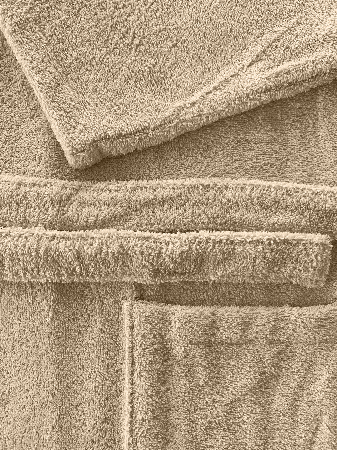 Albornoz Unisex - Albornoz de Ducha para Hombre o Mujer - 100% Algodón, Capucha, Beige