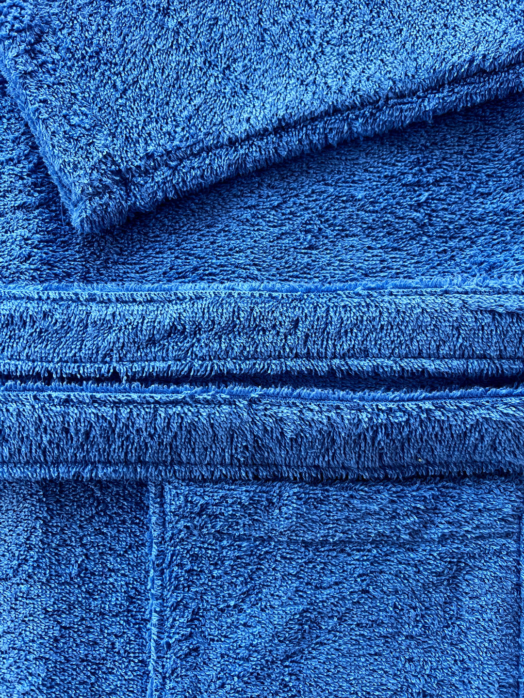 Albornoz Unisex - Albornoz de Ducha para Hombre o Mujer - 100% Algodón, Capucha, Cobalto