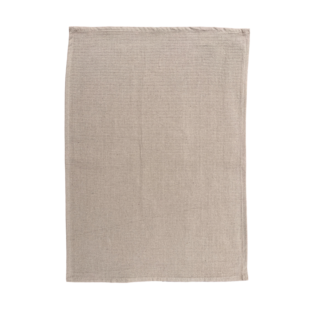 Paños de Cocina Algodón BOSKIMO Premium – Pack de 12 Trapos de Cocina Microfibra y Rizo, Trapos Cocina Algodón Absorbentes, Paños de Limpieza Aura Beige