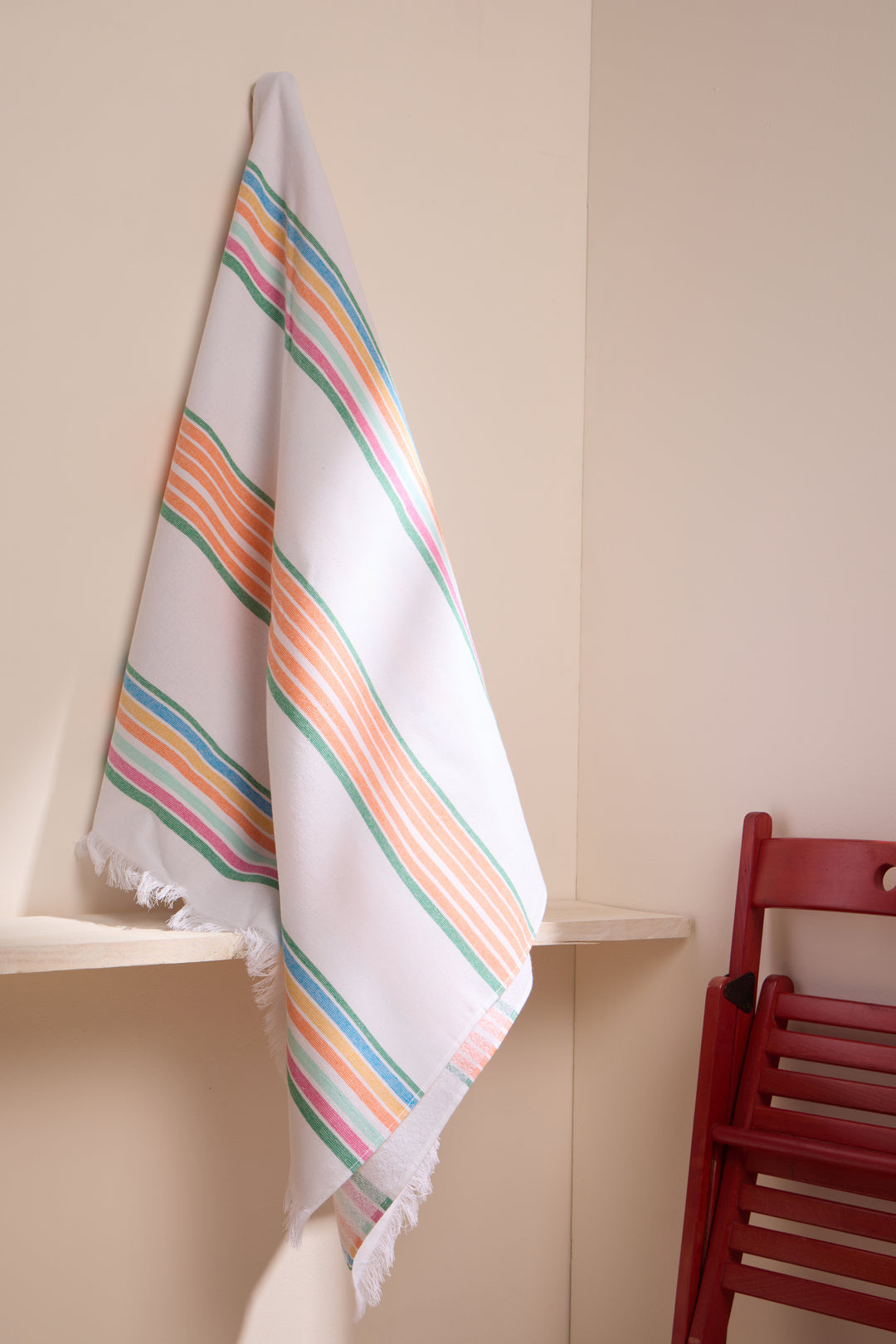 BOSKIMO Pareo Ares 1 – Pareo de Playa Ligero 90x170 cm – Suave, Compacto y de Secado Rápido – Ideal para Viajes, Piscina o Verano – Estilo Veraniego Hecho en Portugal