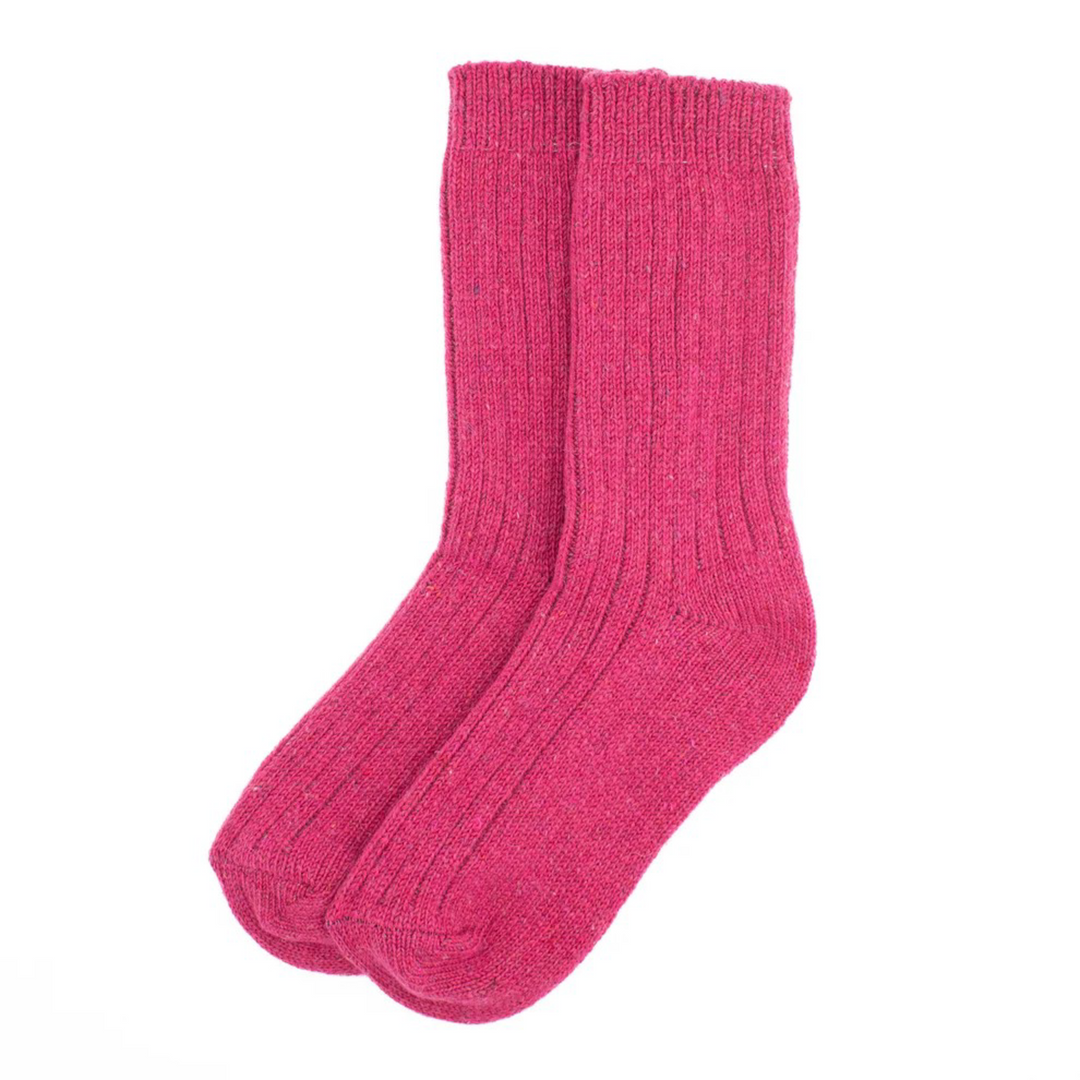 BOSKIMO Calcetin Lana Merino y Cashmere Fucisa Térmico Suave y Transpirable