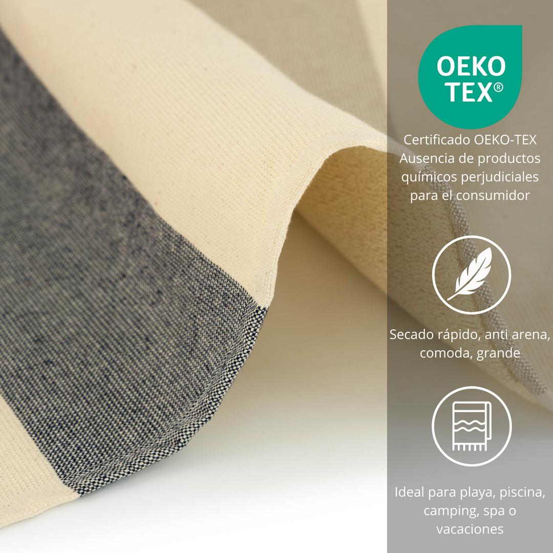 BOSKIMO Pareo Sada Rojo – Pareo de Playa Ligero 90x170 cm – Suave, Compacto y de Secado Rápido – Ideal para Viajes, Piscina o Verano – Estilo Veraniego Hecho en Portugal