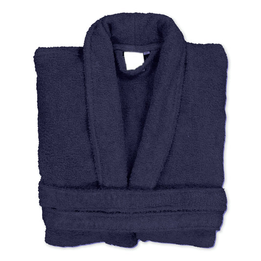 BOSKIMO Albornoz Unisex sin Capucha 100% Algodón OEKO-TEX – Bata de Baño Hombre Mujer – Rizo Americano 420 gsm – Suave y Absorbente
