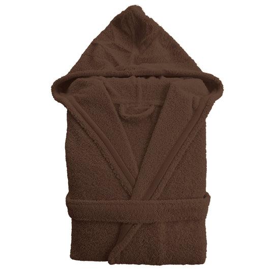 Albornoz Unisex - Albornoz de Ducha para Hombre o Mujer - 100% Algodón, Capucha, Nutria