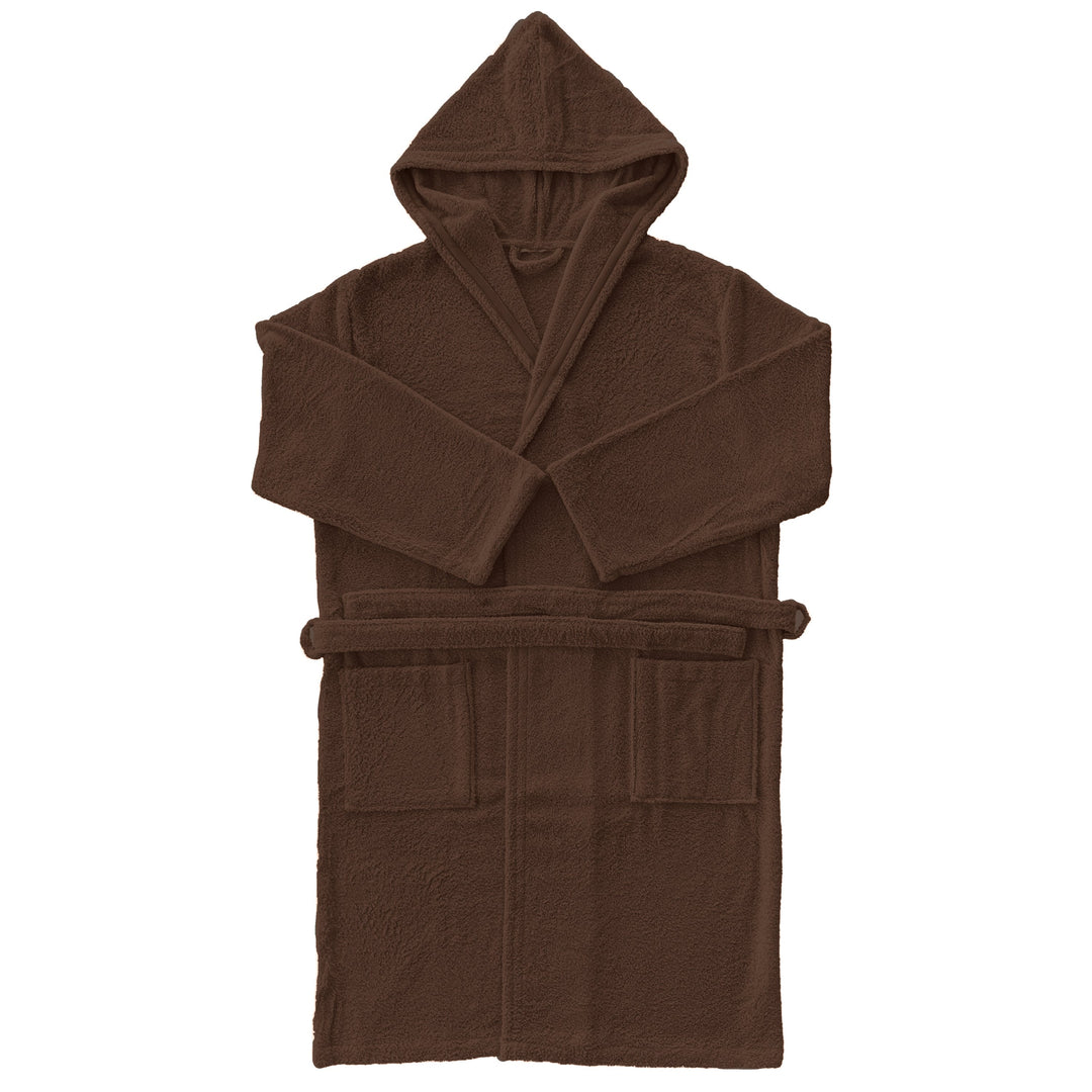 BOSKIMO Albornoz de Baño Unisex con Capucha 100% Algodón OEKO-TEX – Bata para Hombre y Mujer – Rizo Americano 420 gsm – Suave y muy Absorbente