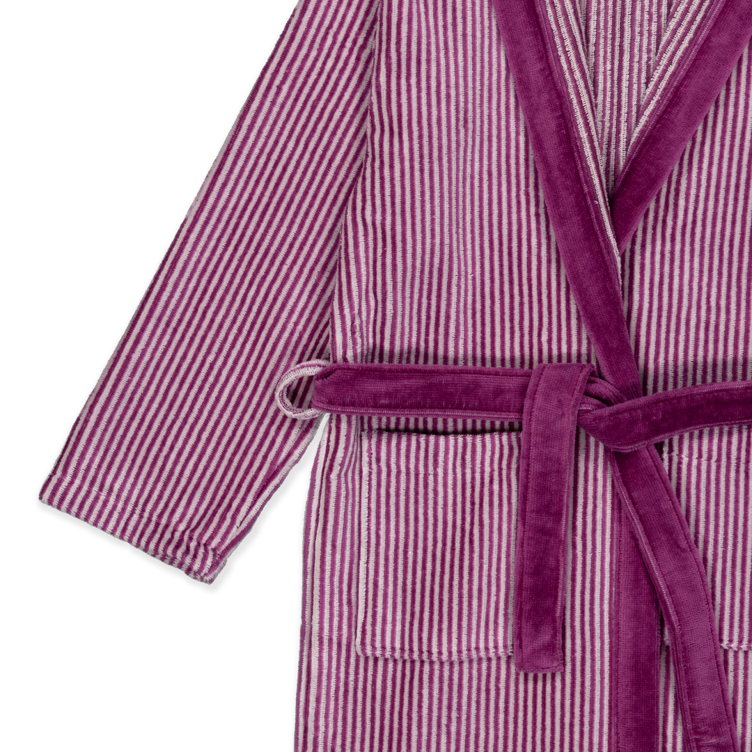 KIDS PARKER FUCSIA - Albornoz Niños adolescentes Algodón: Niño, Infantil - 100% Algodón OEKO-TEX - 2 Bolsillos, Cinturón, Capucha, Albornoces Felpa muy suave con bordados para niños