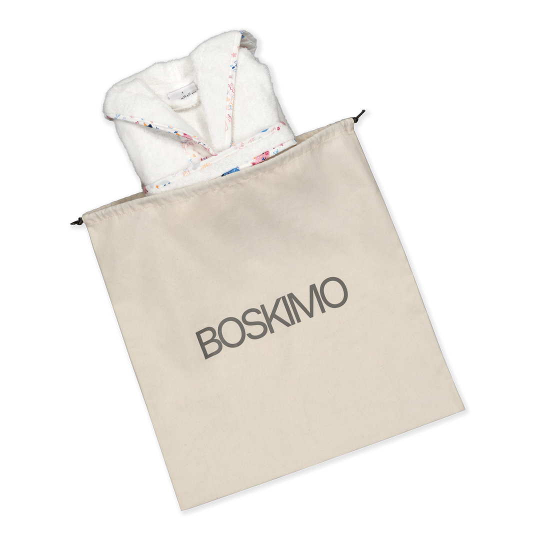 KIDS PETS - Albornoz Niños adolescentes Algodón: Niño, Infantil - 100% Algodón OEKO-TEX - 2 Bolsillos, Cinturón, Capucha, Albornoces Felpa muy suave con bordados para niños