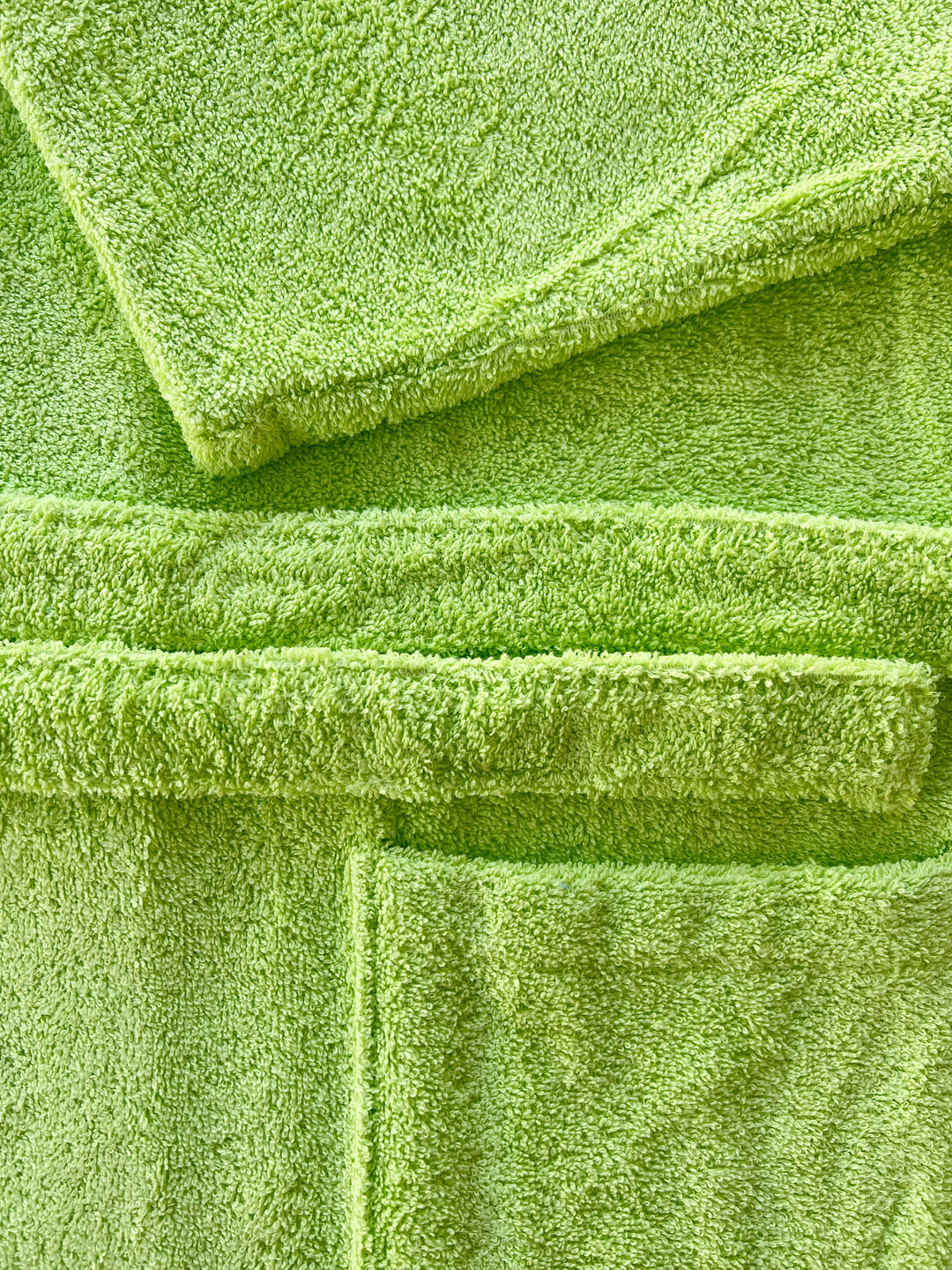 Albornoz Unisex - Albornoz de Ducha para Hombre o Mujer - 100% Algodón, Capucha. Pistacho