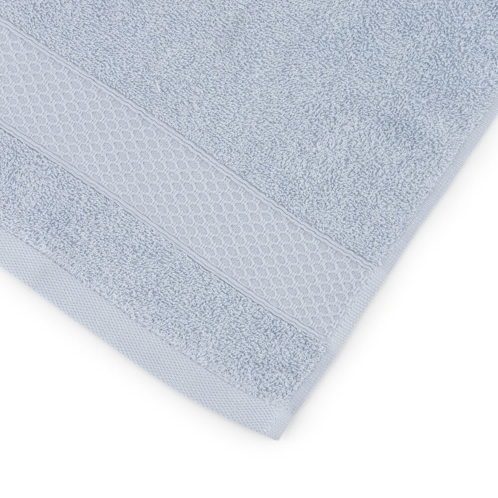 Juego de Toallas de baño - Toalla grande de Ducha, Toalla de Manos y Toalla de lavabo - 100% Algodón - 450 g/m2 Azul