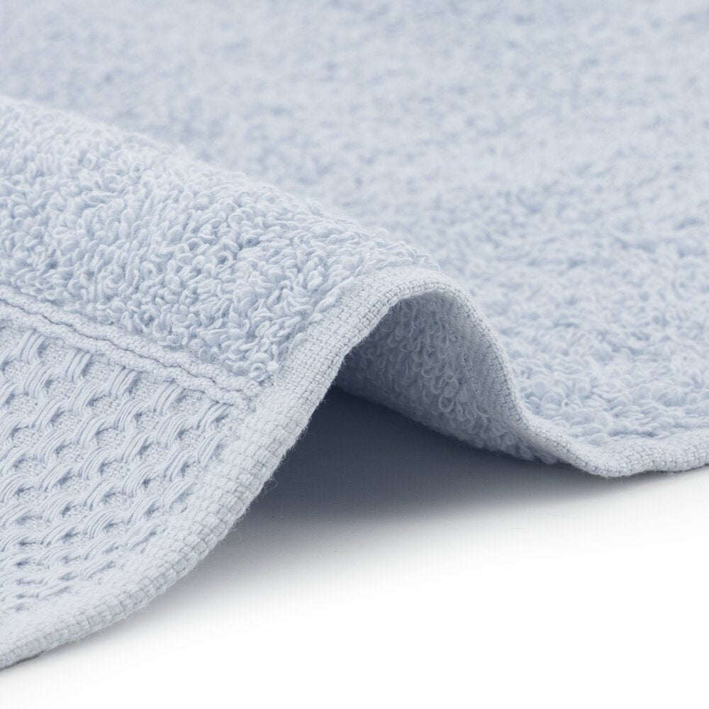 Juego de Toallas de baño - Toalla grande de Ducha, Toalla de Manos y Toalla de lavabo - 100% Algodón - 450 g/m2 Azul