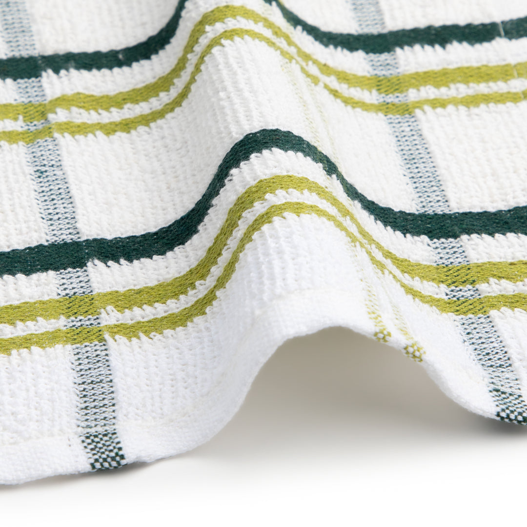 Paños de Cocina Algodón BOSKIMO Premium – Pack de 6 Trapos de Cocina Microfibra y Rizo, Trapos Cocina Algodón Absorbentes, Paños de Limpieza Color Verde Botella