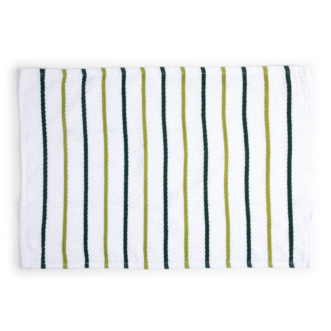 Paños de Cocina Algodón BOSKIMO Premium – Pack de 6 Trapos de Cocina Microfibra y Rizo, Trapos Cocina Algodón Absorbentes, Paños de Limpieza Color Verde Botella