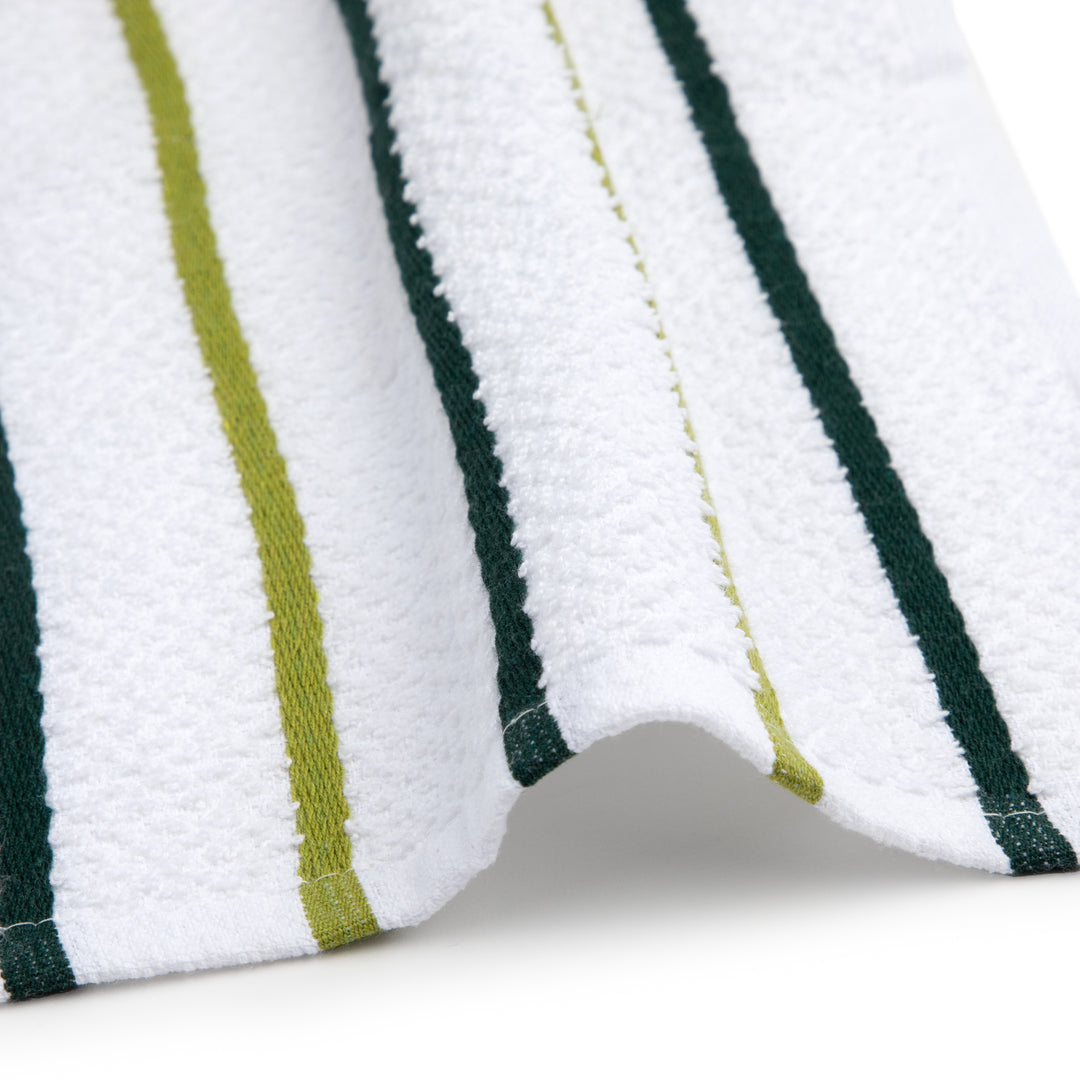 Paños de Cocina Algodón BOSKIMO Premium – Pack de 6 Trapos de Cocina Microfibra y Rizo, Trapos Cocina Algodón Absorbentes, Paños de Limpieza Color Verde Botella