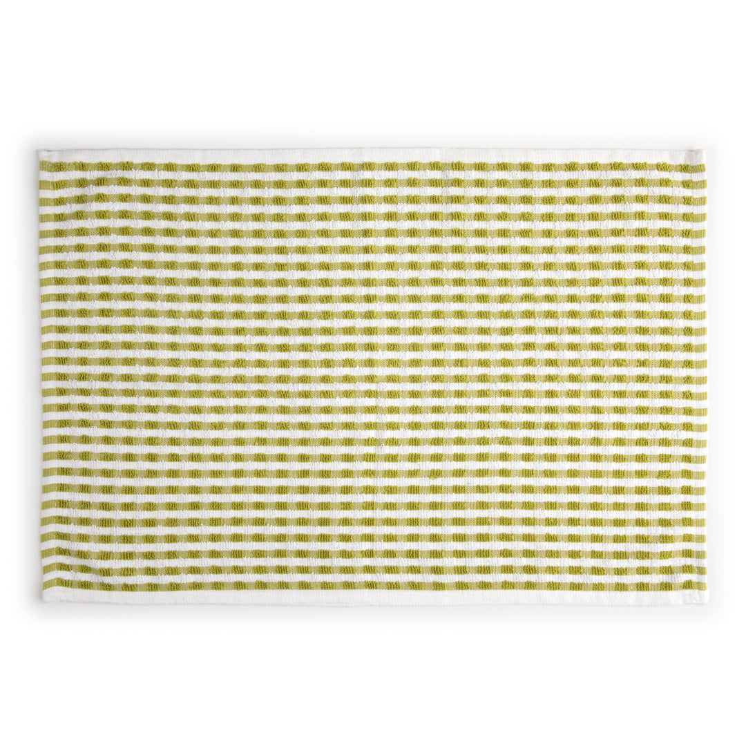 Paños de Cocina Algodón BOSKIMO Premium – Pack de 6 Trapos de Cocina Microfibra y Rizo, Trapos Cocina Algodón Absorbentes, Paños de Limpieza Color Verde Botella