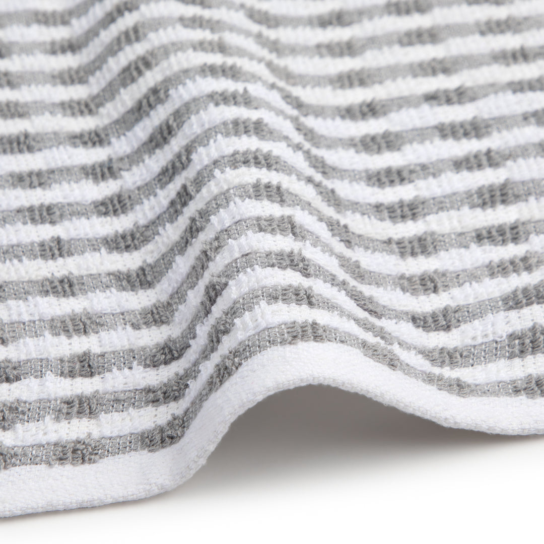 Paños de Cocina Algodón BOSKIMO Premium – Pack de 6 Trapos de Cocina Microfibra y Rizo, Trapos Cocina Algodón Absorbentes, Paños de Limpieza Color Gris Plateado