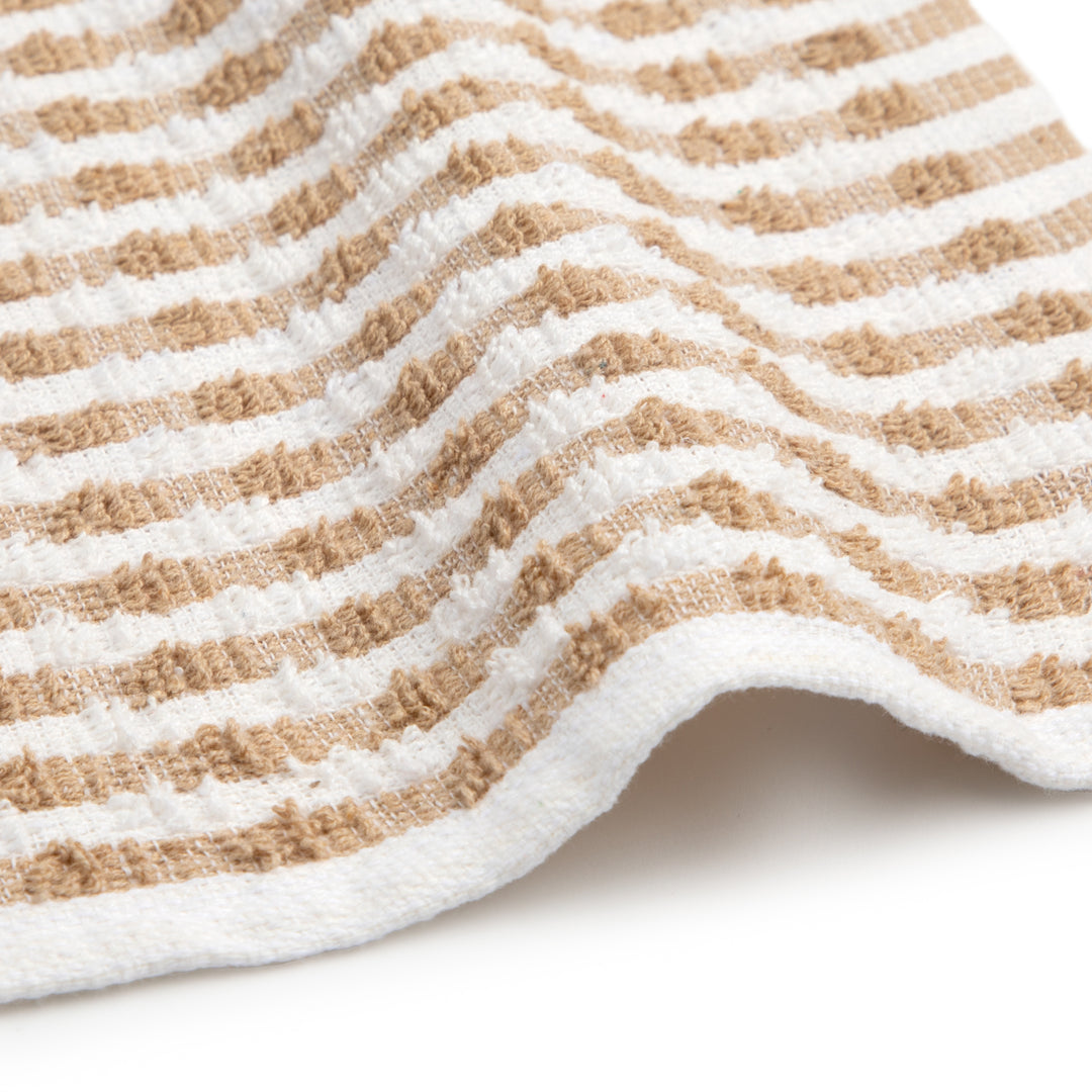 Paños de Cocina Algodón BOSKIMO Premium – Pack de 6 Trapos de Cocina Microfibra y Rizo, Trapos Cocina Algodón Absorbentes, Paños de Limpieza Beige y Chocolate