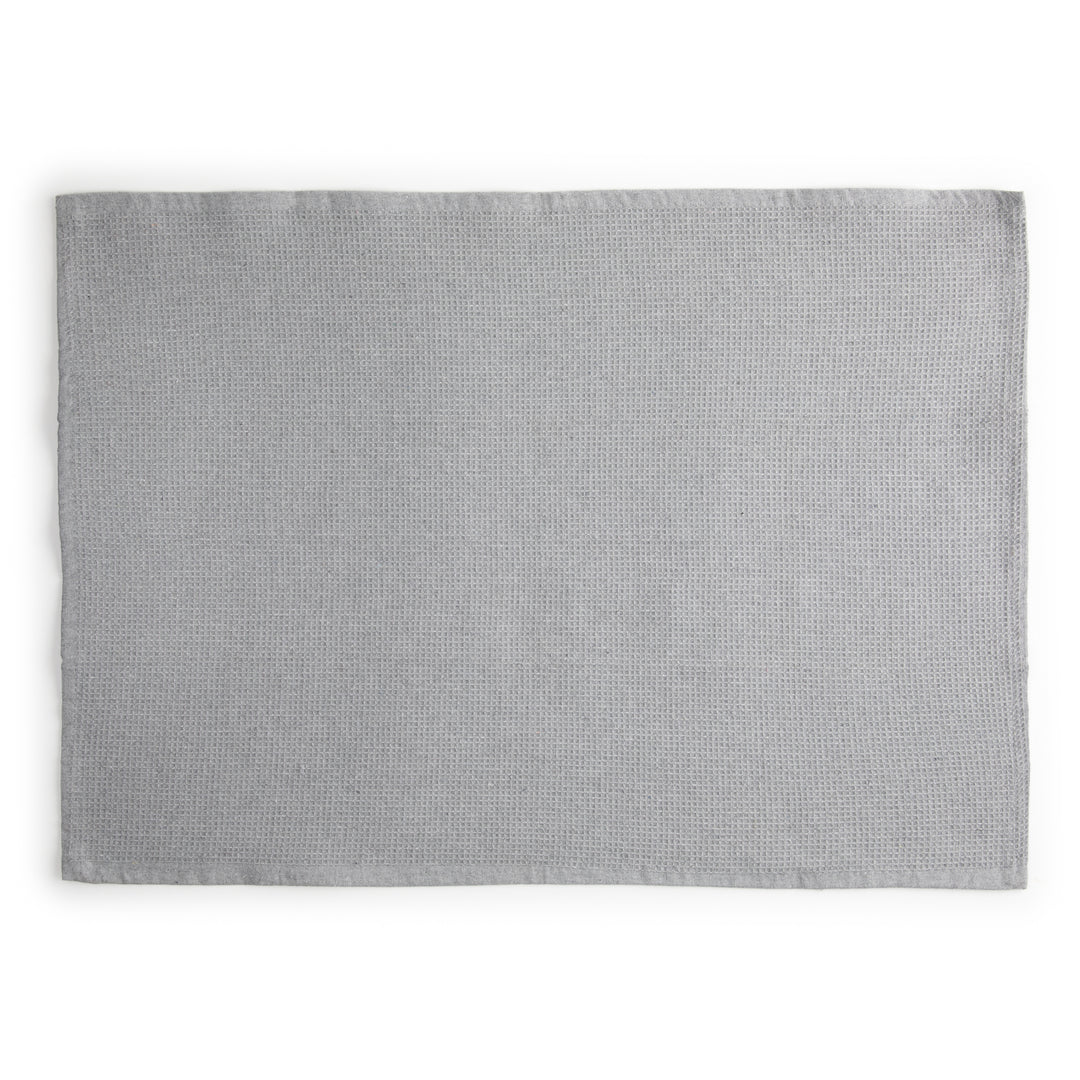 Paños de Cocina Algodón BOSKIMO Premium – Pack de 6 Trapos de Cocina Microfibra y Rizo, Trapos Cocina Algodón Absorbentes, Paños de Limpieza Blanco y Gris