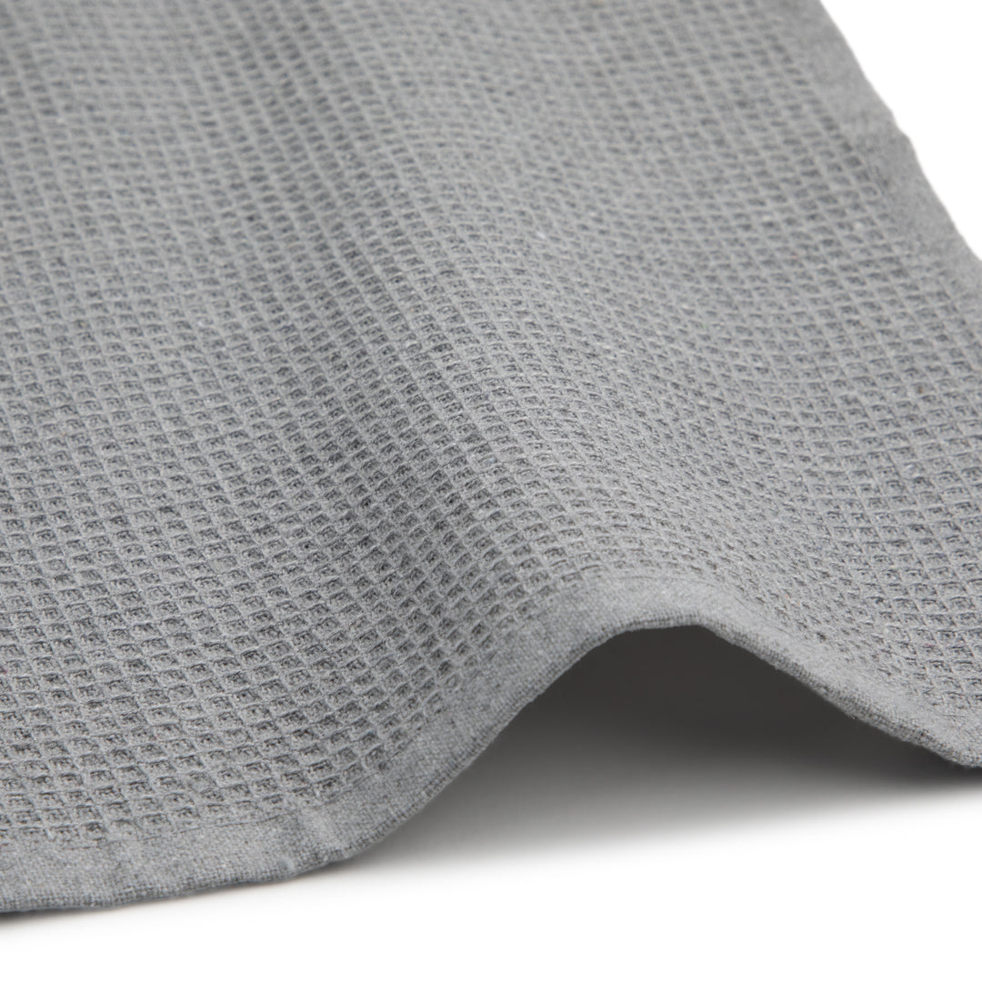 Paños de Cocina Algodón BOSKIMO Premium – Pack de 6 Trapos de Cocina Microfibra y Rizo, Trapos Cocina Algodón Absorbentes, Paños de Limpieza Blanco y Gris