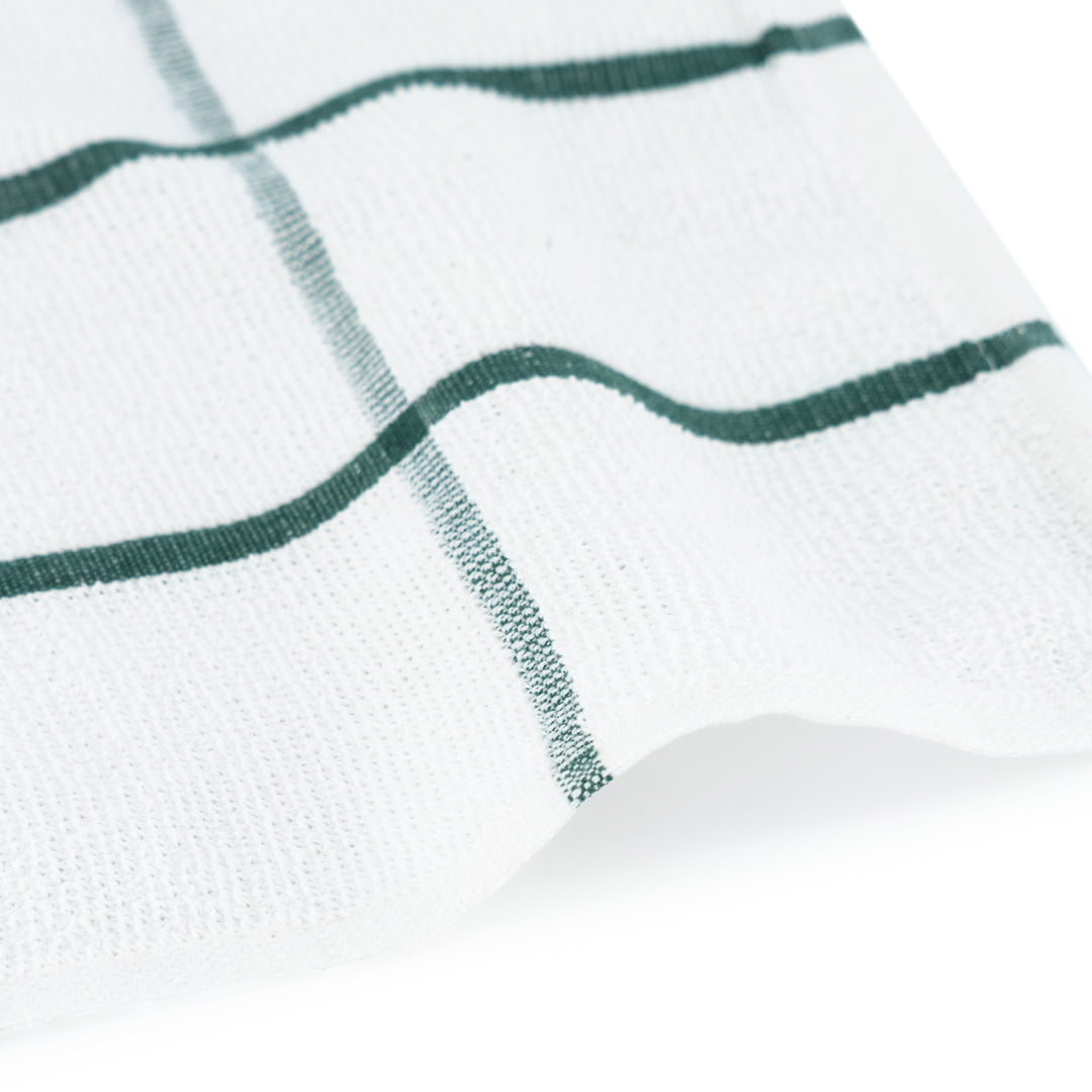 Paños de Cocina Algodón BOSKIMO Premium – Pack de 6 Trapos de Cocina Microfibra y Rizo, Trapos Cocina Algodón Absorbentes, Paños de Limpieza Color Verde Natural